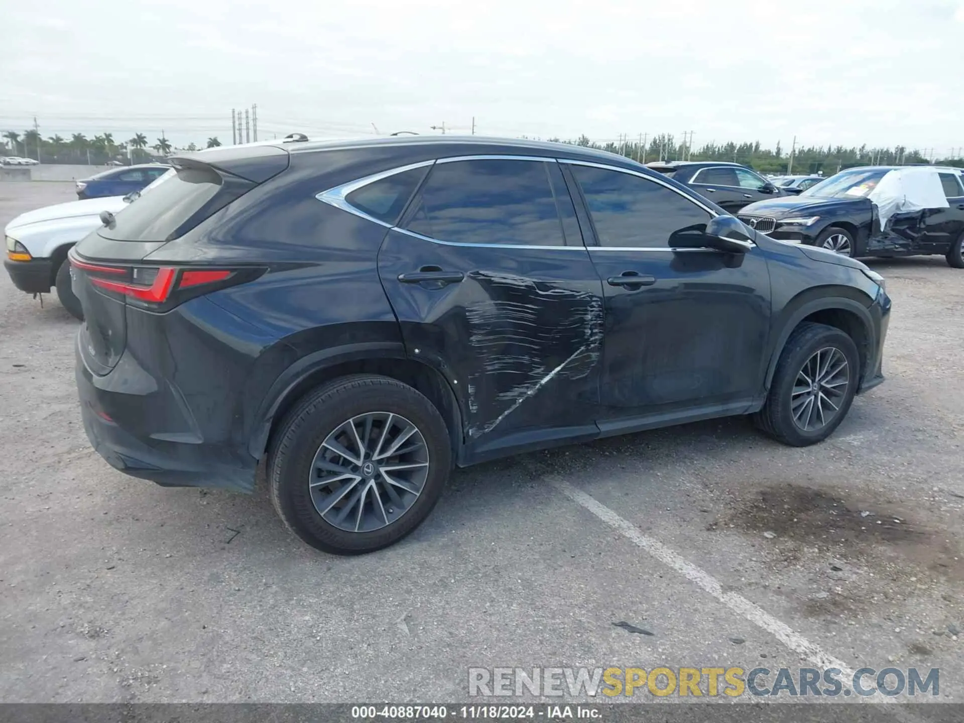 6 fotografías del automóvil dañado 2T2ADCAZ2PC005669 LEXUS NX 250 2023