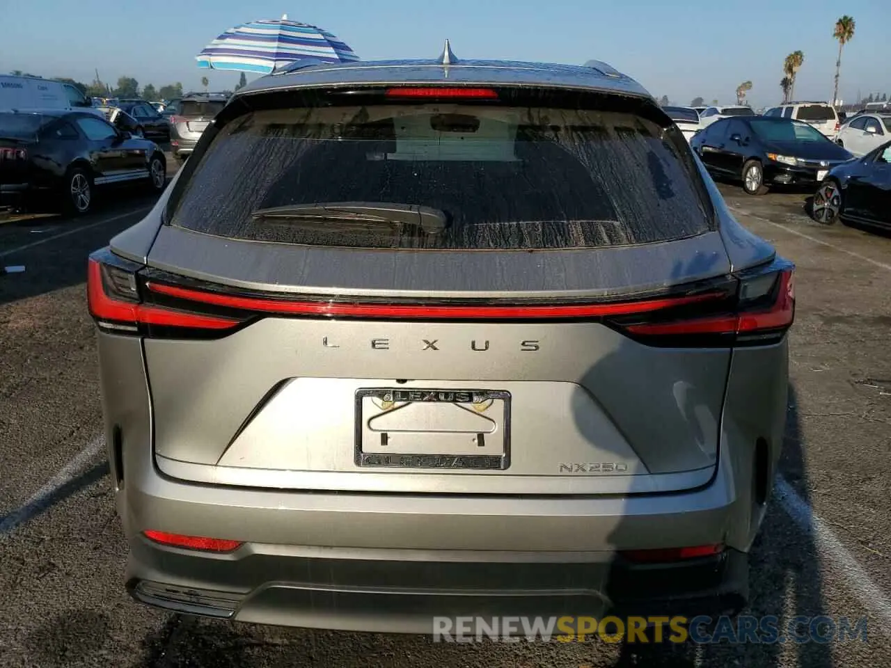6 fotografías del automóvil dañado 2T2ADCAZ8PC003411 LEXUS NX 250 2023