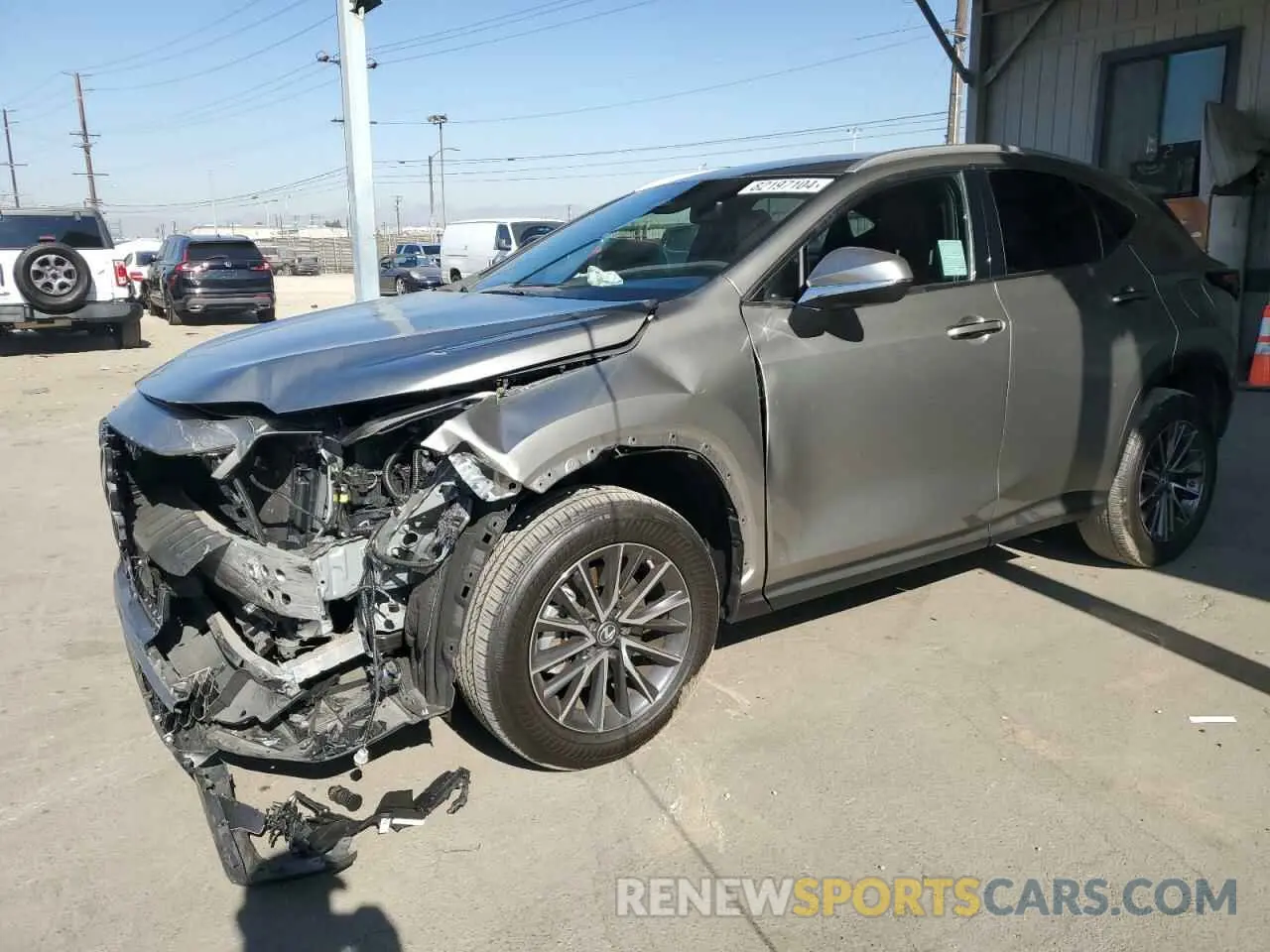 1 fotografías del automóvil dañado 2T2ADCAZ8PC003490 LEXUS NX 250 2023