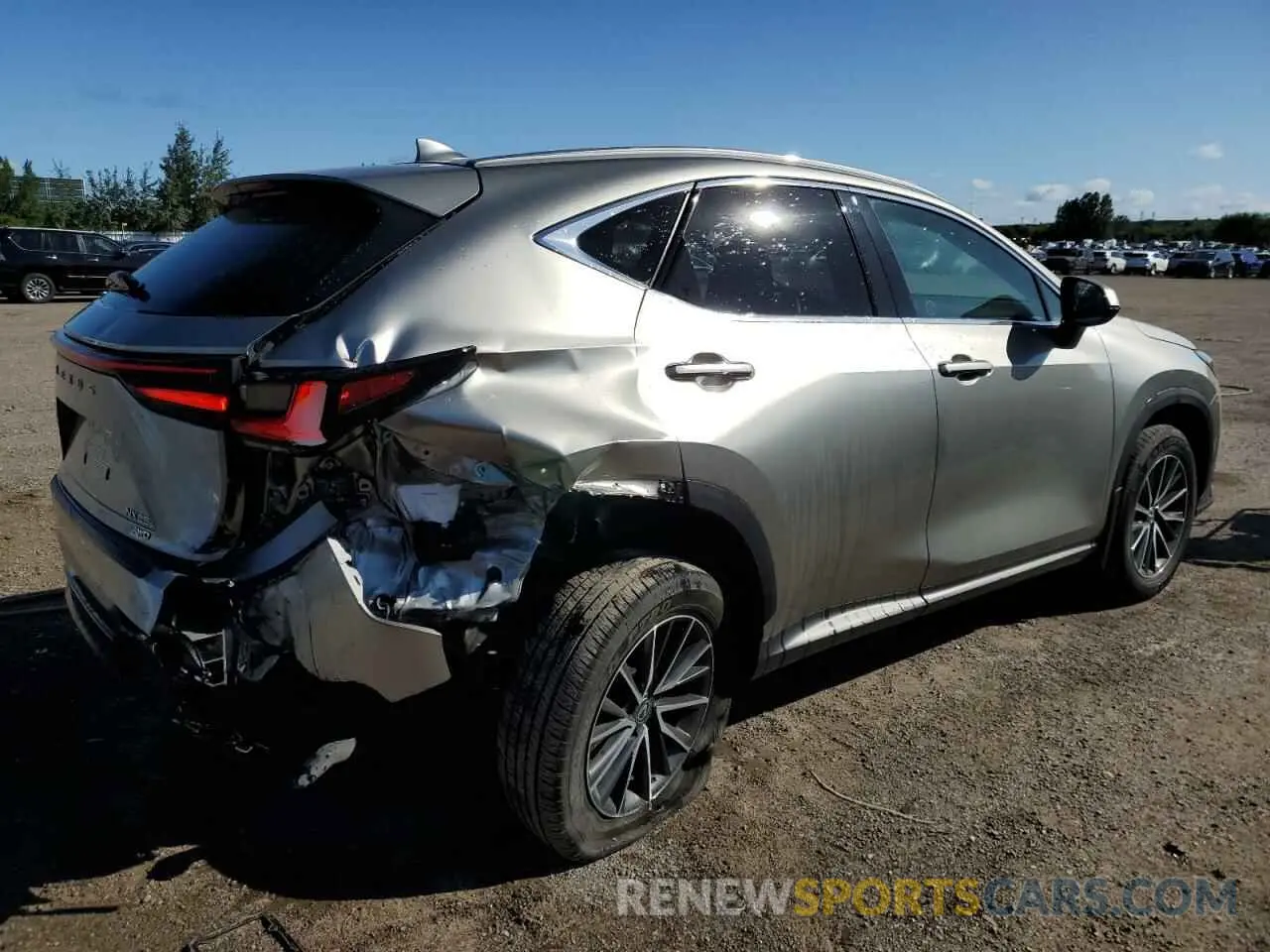 3 fotografías del automóvil dañado 2T2ADCEZ2PC003530 LEXUS NX 250 2023
