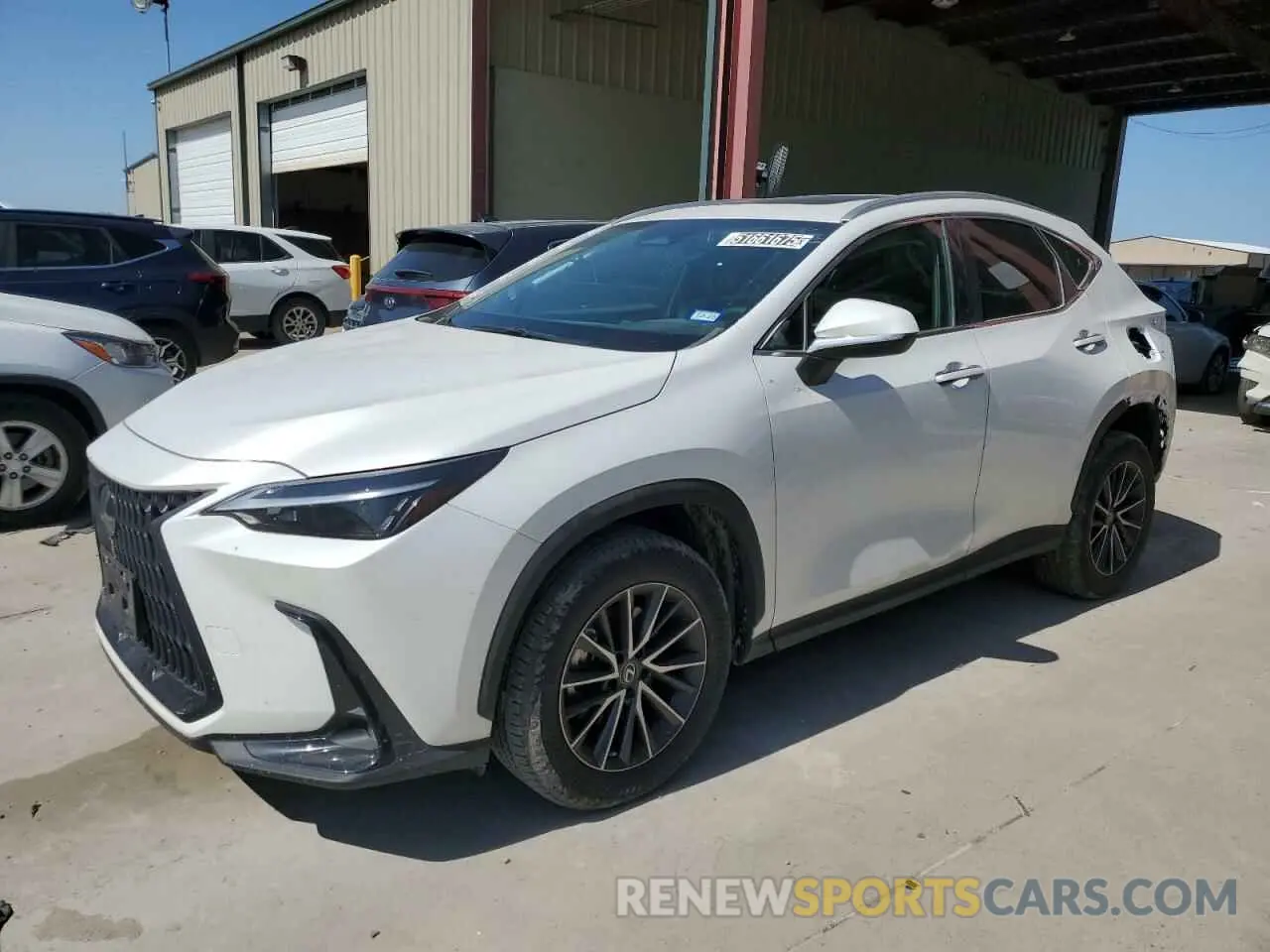 1 fotografías del automóvil dañado 2T2ADCEZ5PC003313 LEXUS NX 250 2023