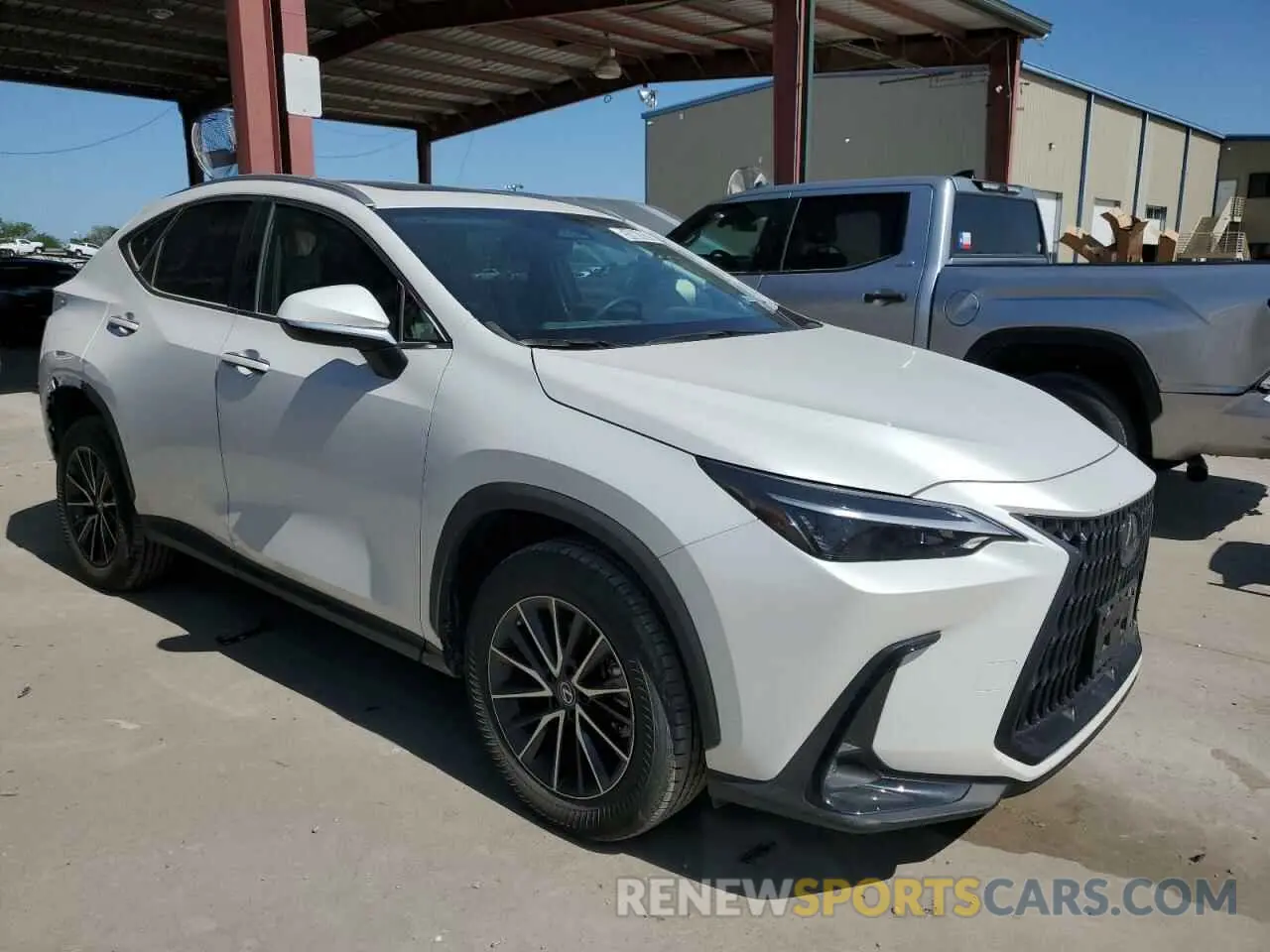 4 fotografías del automóvil dañado 2T2ADCEZ5PC003313 LEXUS NX 250 2023