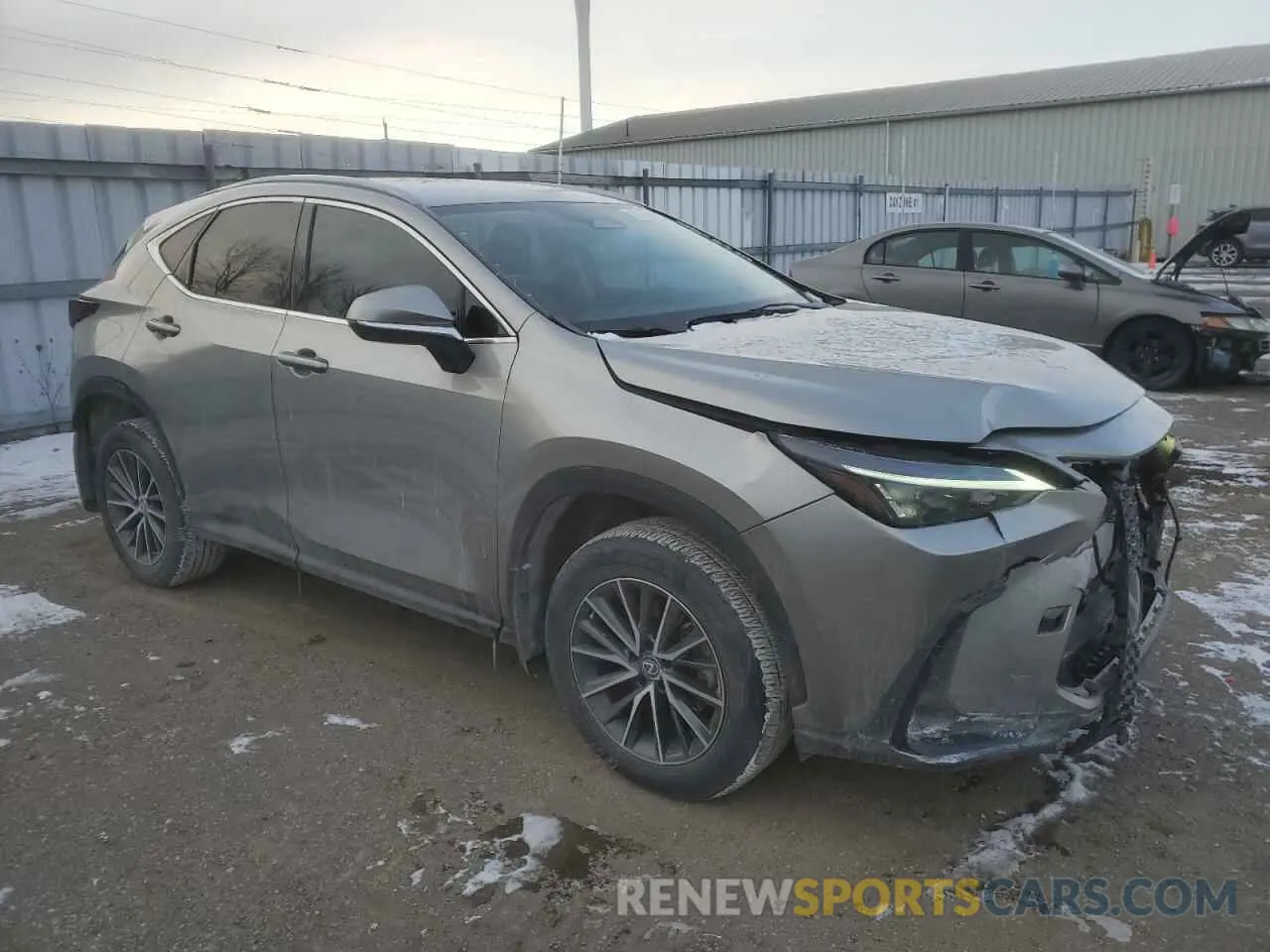 4 fotografías del automóvil dañado 2T2ADCEZ7PC003135 LEXUS NX 250 2023