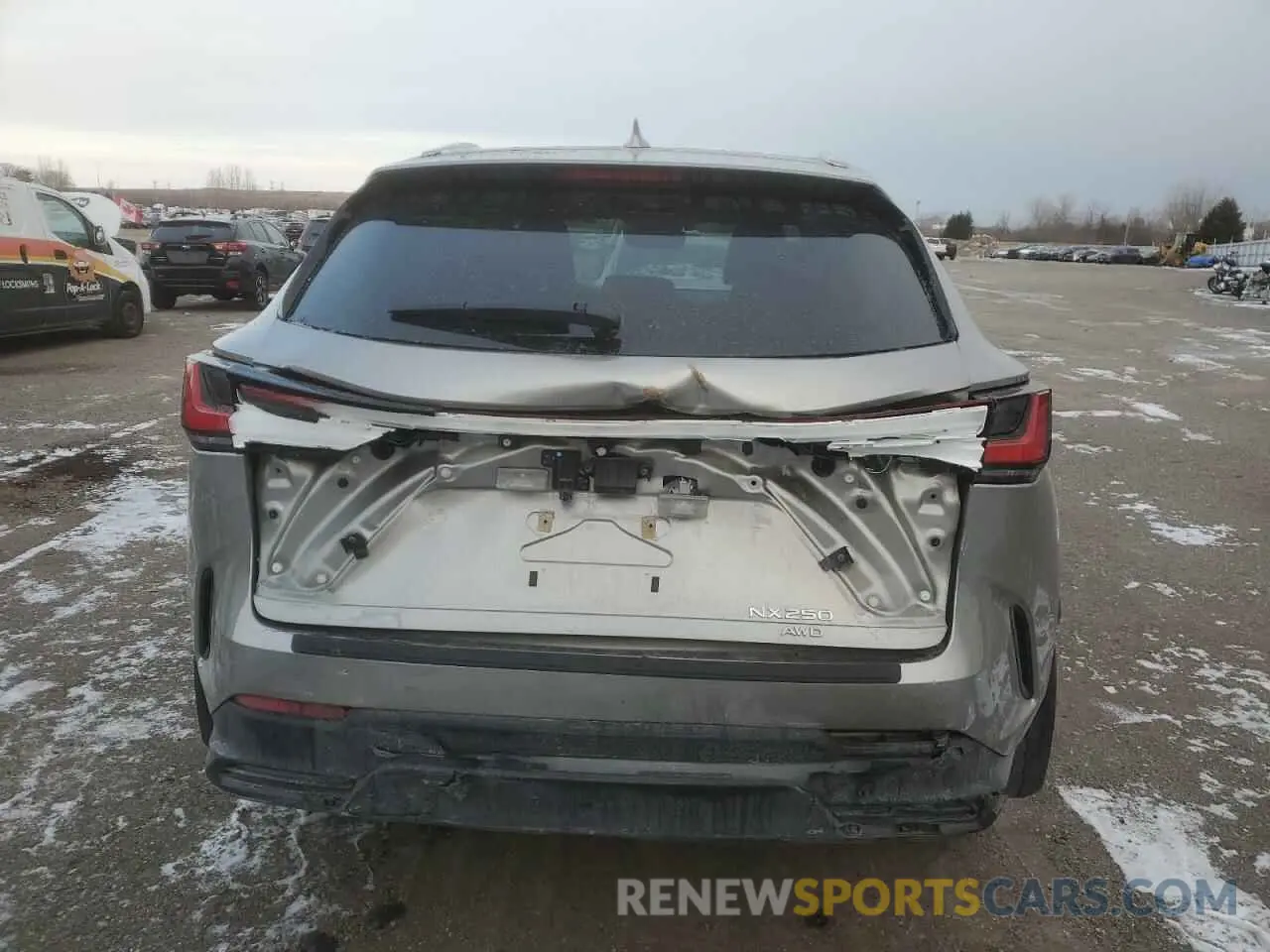 6 fotografías del automóvil dañado 2T2ADCEZ7PC003135 LEXUS NX 250 2023