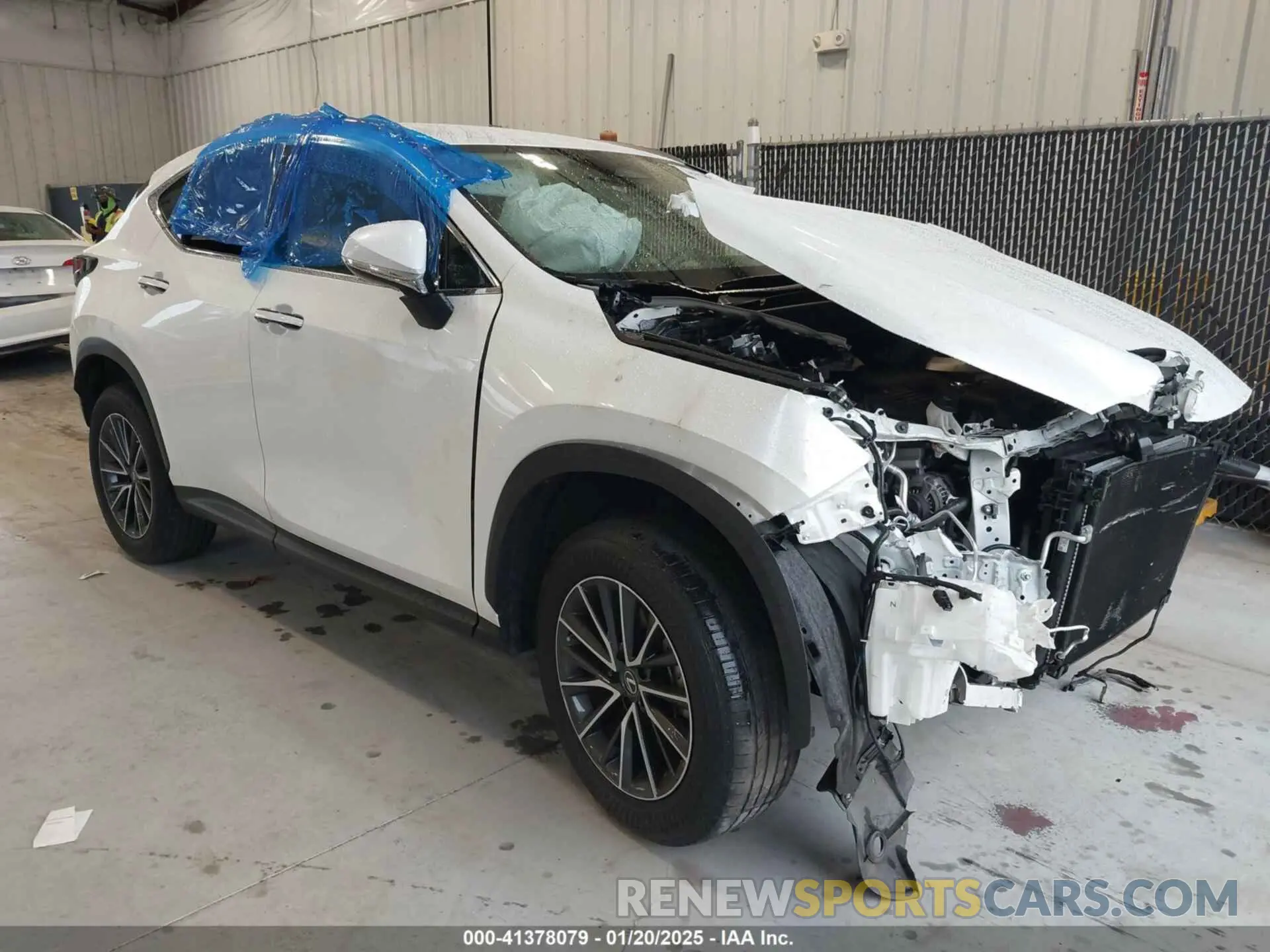 1 fotografías del automóvil dañado JTJADCAZ4P2006757 LEXUS NX 250 2023