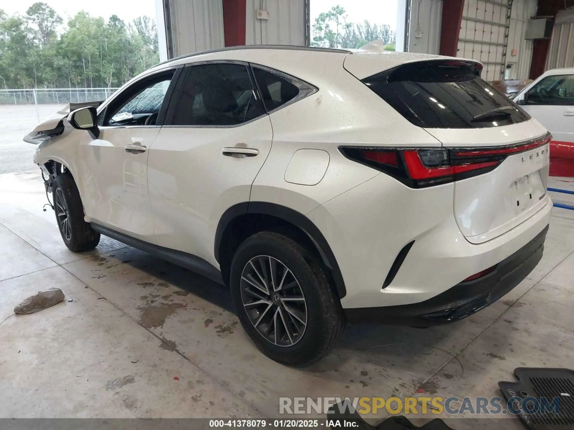 3 fotografías del automóvil dañado JTJADCAZ4P2006757 LEXUS NX 250 2023
