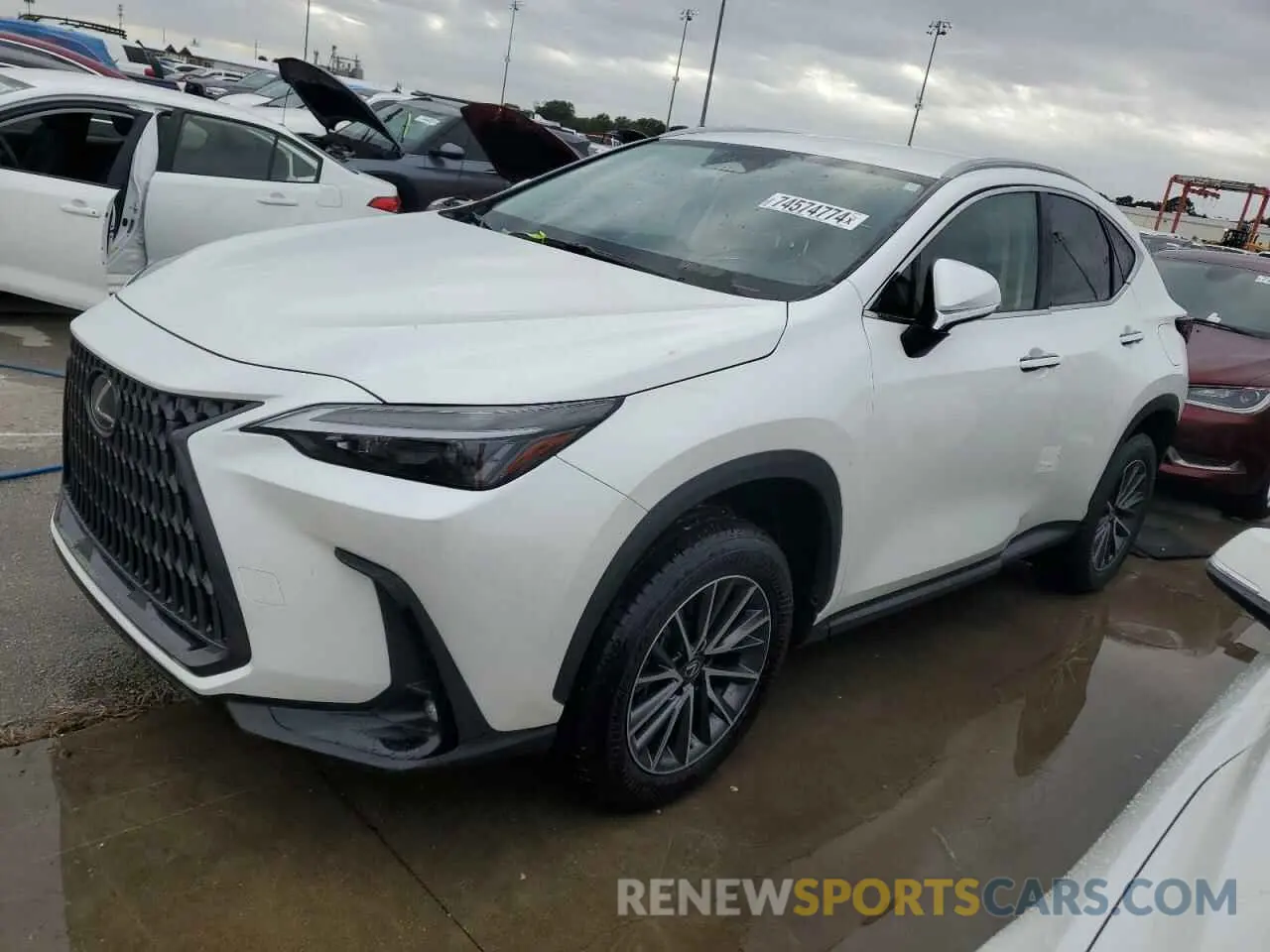 1 fotografías del automóvil dañado JTJADCAZ5P2006346 LEXUS NX 250 2023