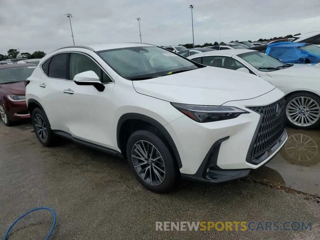 4 fotografías del automóvil dañado JTJADCAZ5P2006346 LEXUS NX 250 2023