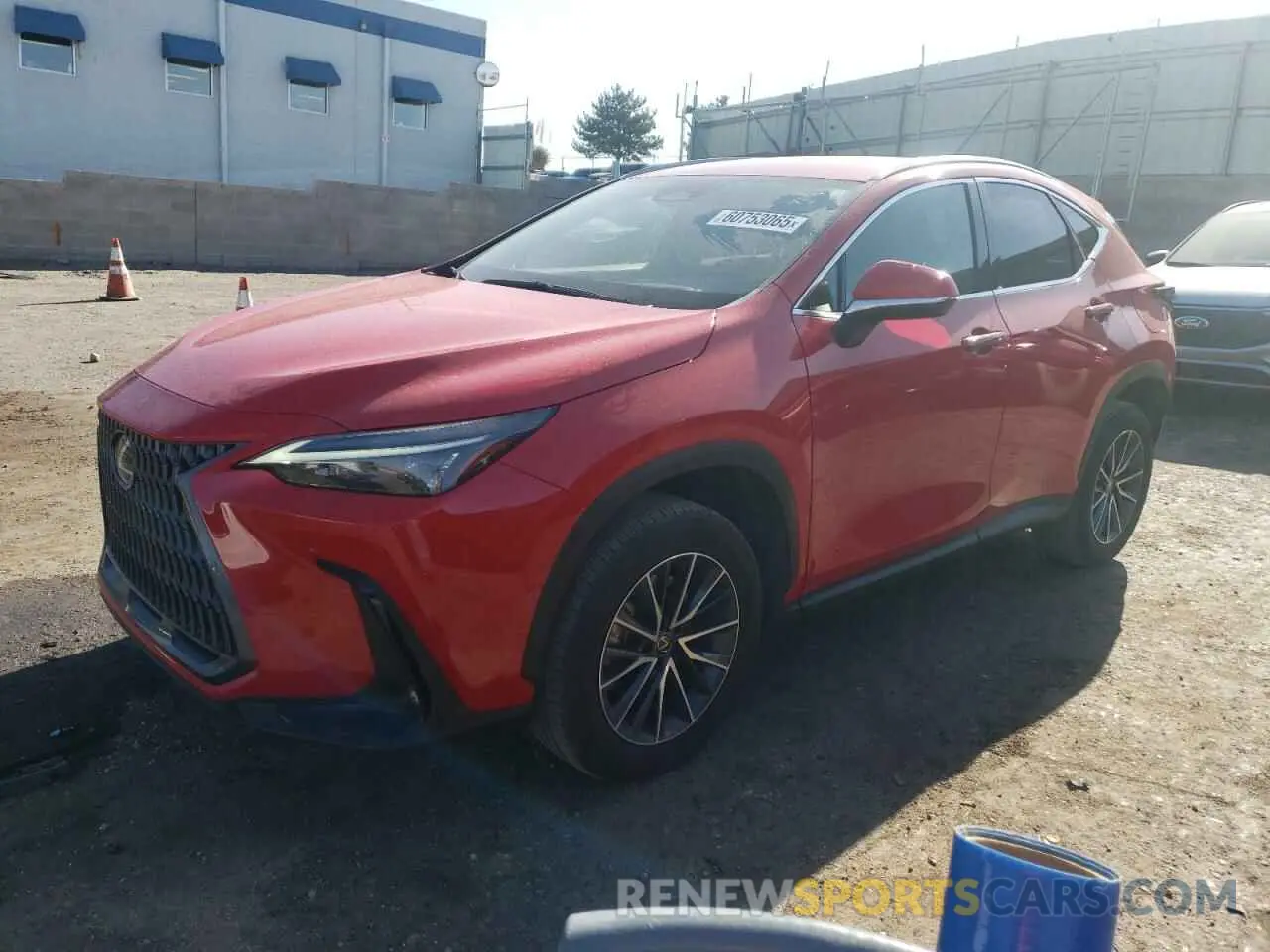 1 fotografías del automóvil dañado JTJADCAZXP2007217 LEXUS NX 250 2023