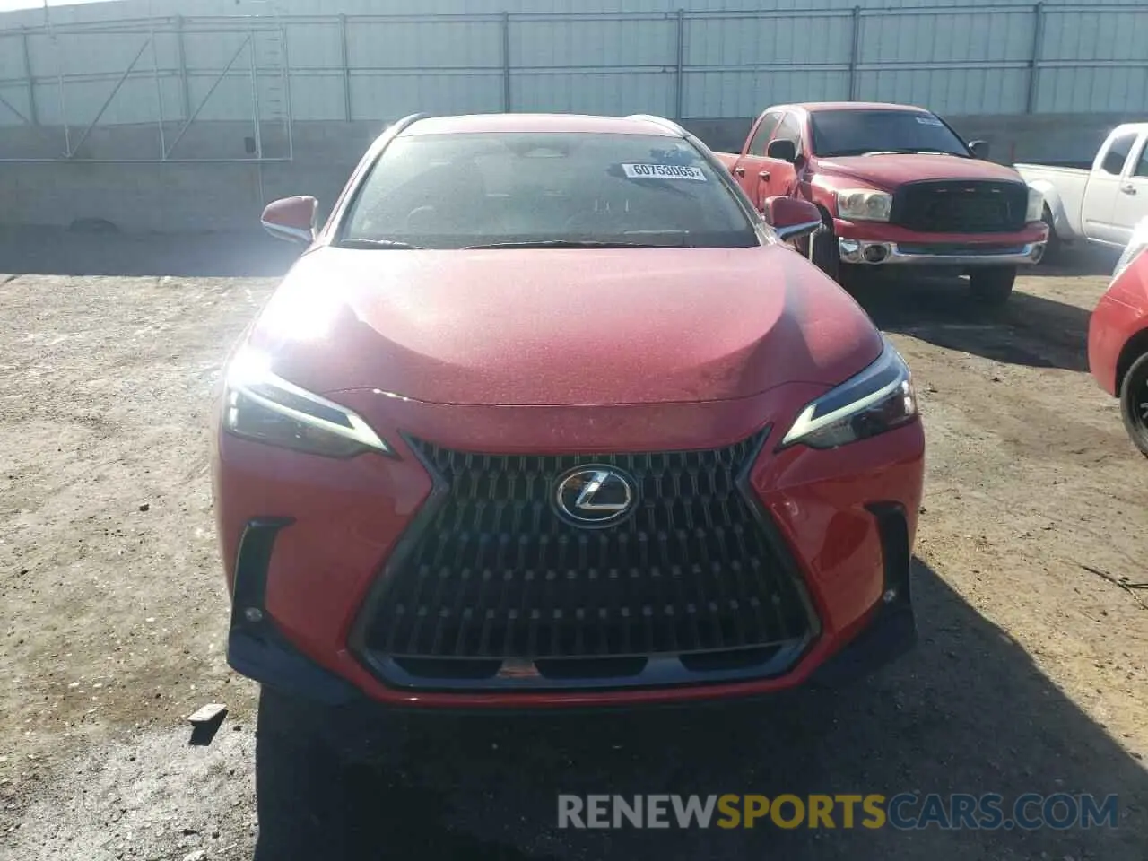 5 fotografías del automóvil dañado JTJADCAZXP2007217 LEXUS NX 250 2023