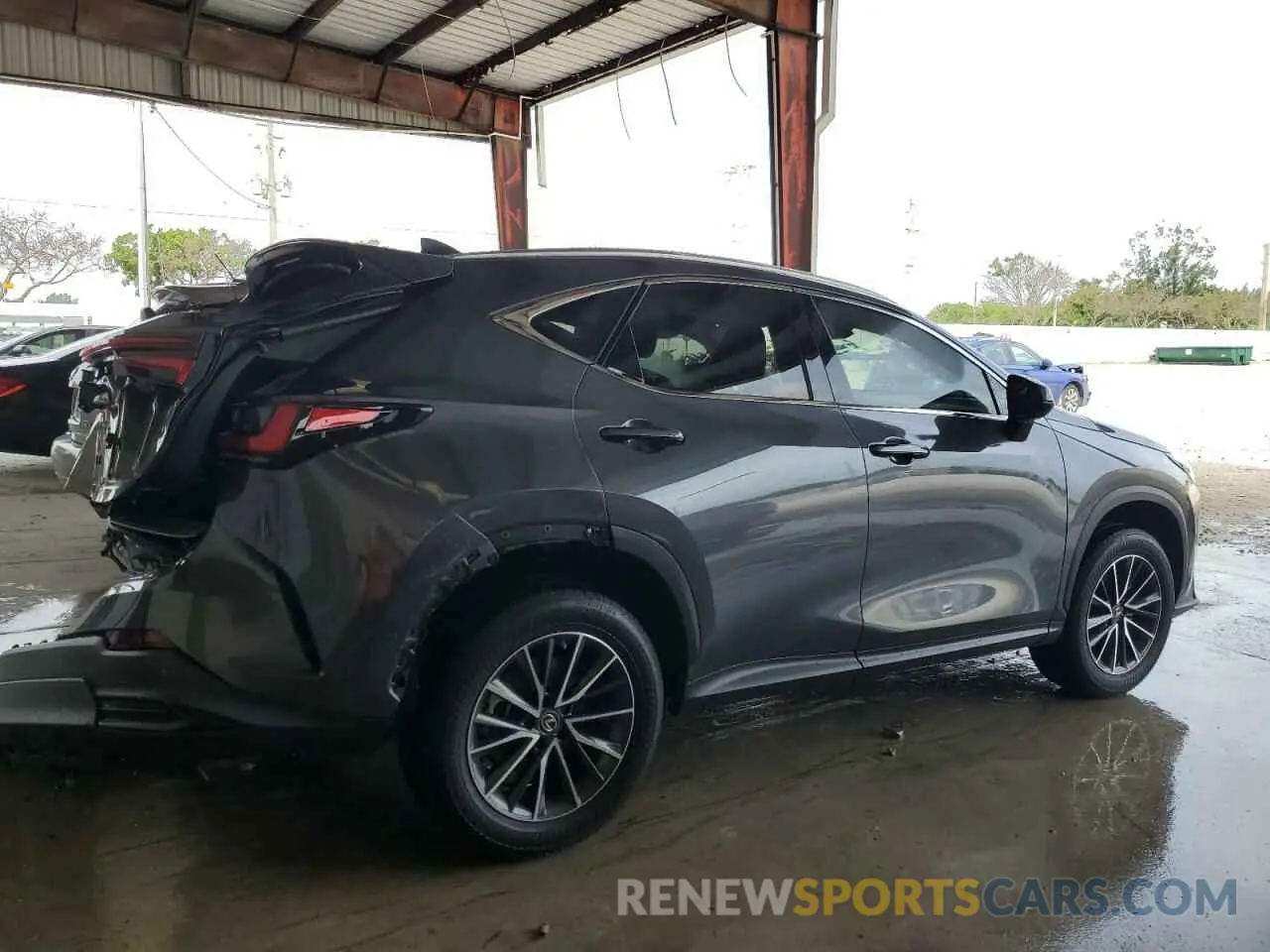 3 fotografías del automóvil dañado JTJGDCAZ7P5012321 LEXUS NX 250 2023