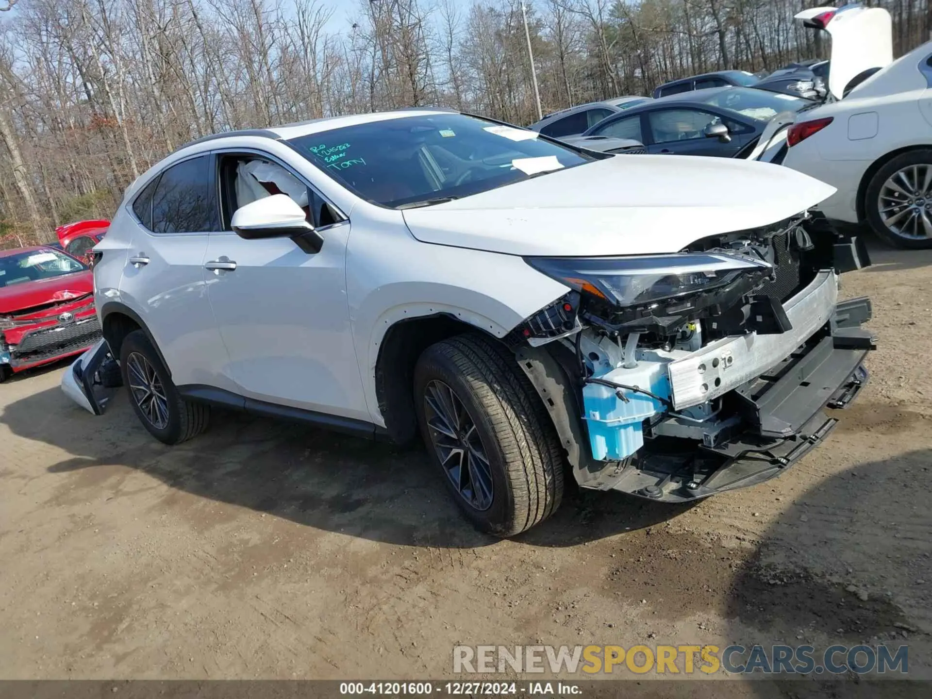 1 fotografías del automóvil dañado 2T2ADCAZ1RC006170 LEXUS NX 250 2024