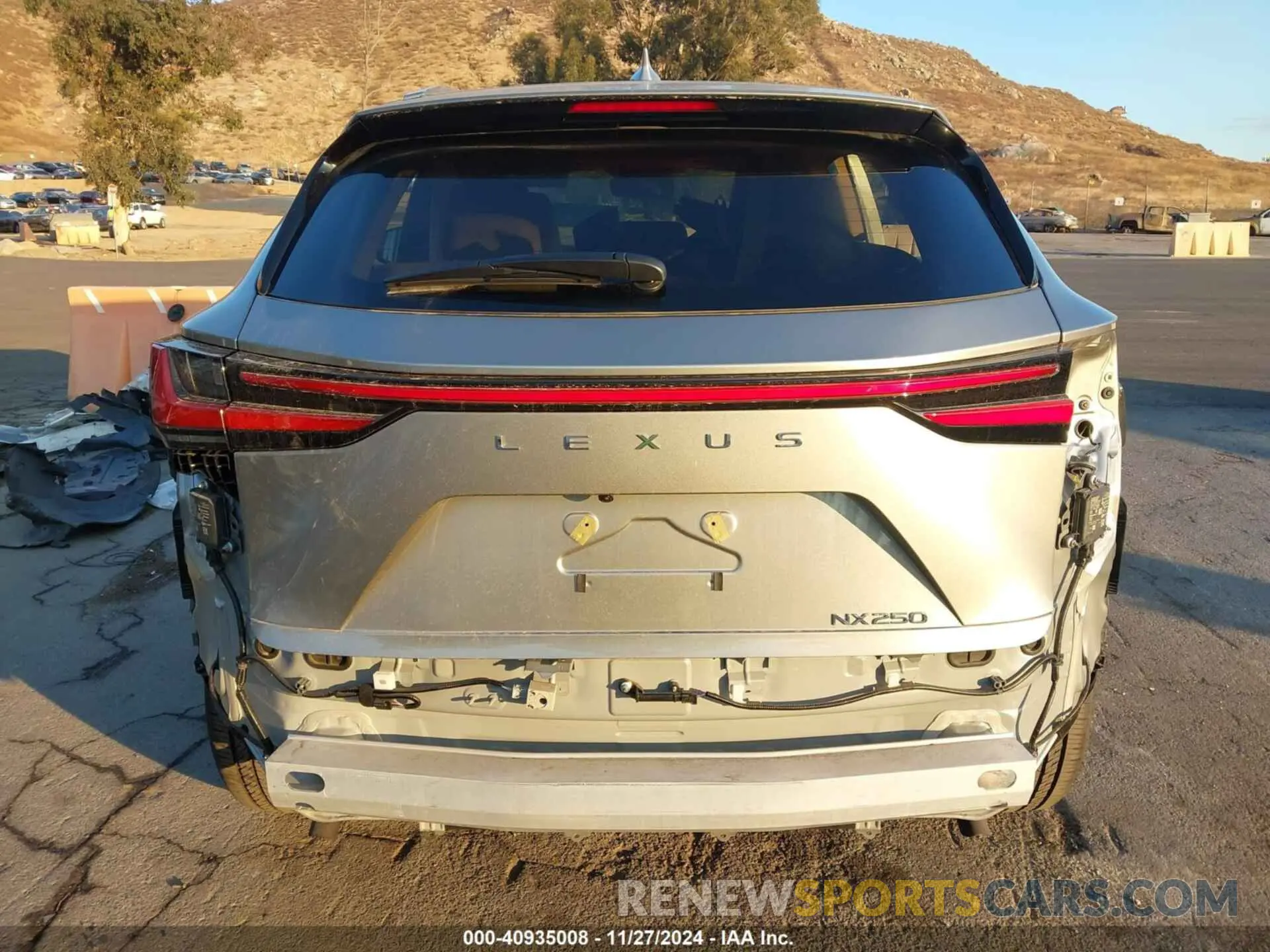 17 fotografías del automóvil dañado 2T2ADCAZ3RC013086 LEXUS NX 250 2024