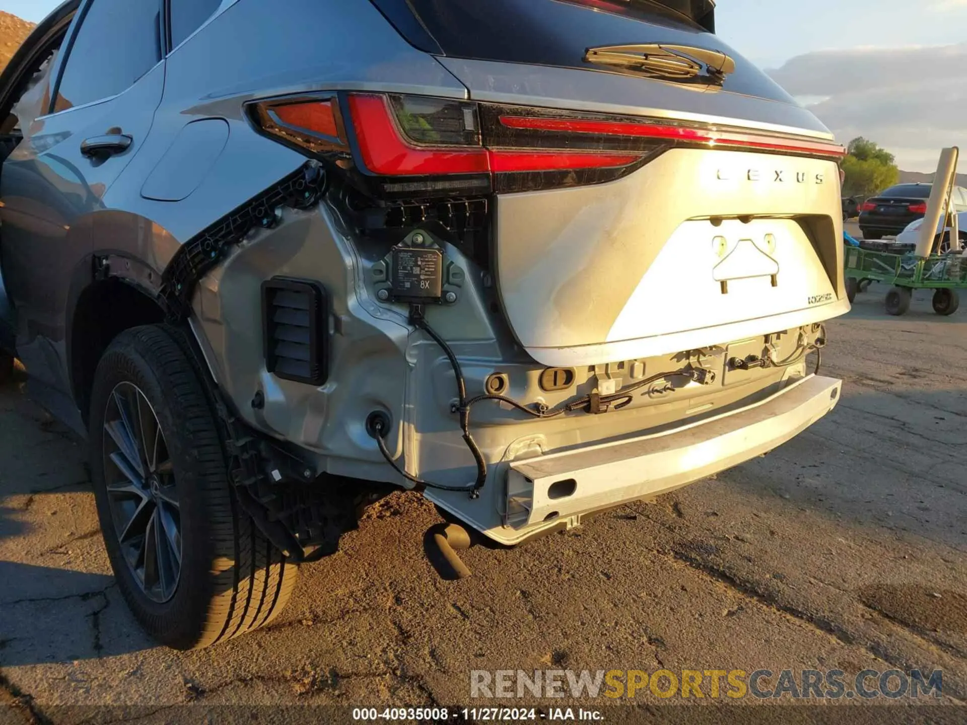 6 fotografías del automóvil dañado 2T2ADCAZ3RC013086 LEXUS NX 250 2024