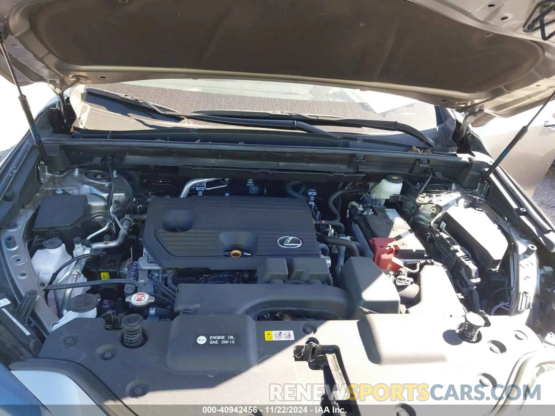 10 fotografías del automóvil dañado 2T2ADCAZ4RC007572 LEXUS NX 250 2024