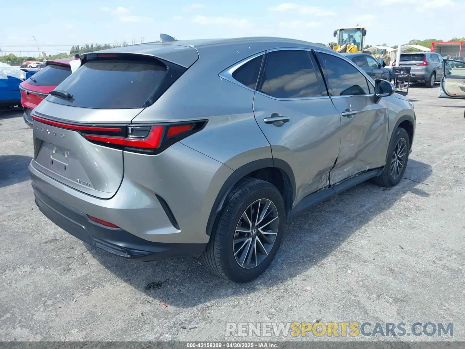 4 fotografías del automóvil dañado 2T2ADCAZ9RC009348 LEXUS NX 250 2024