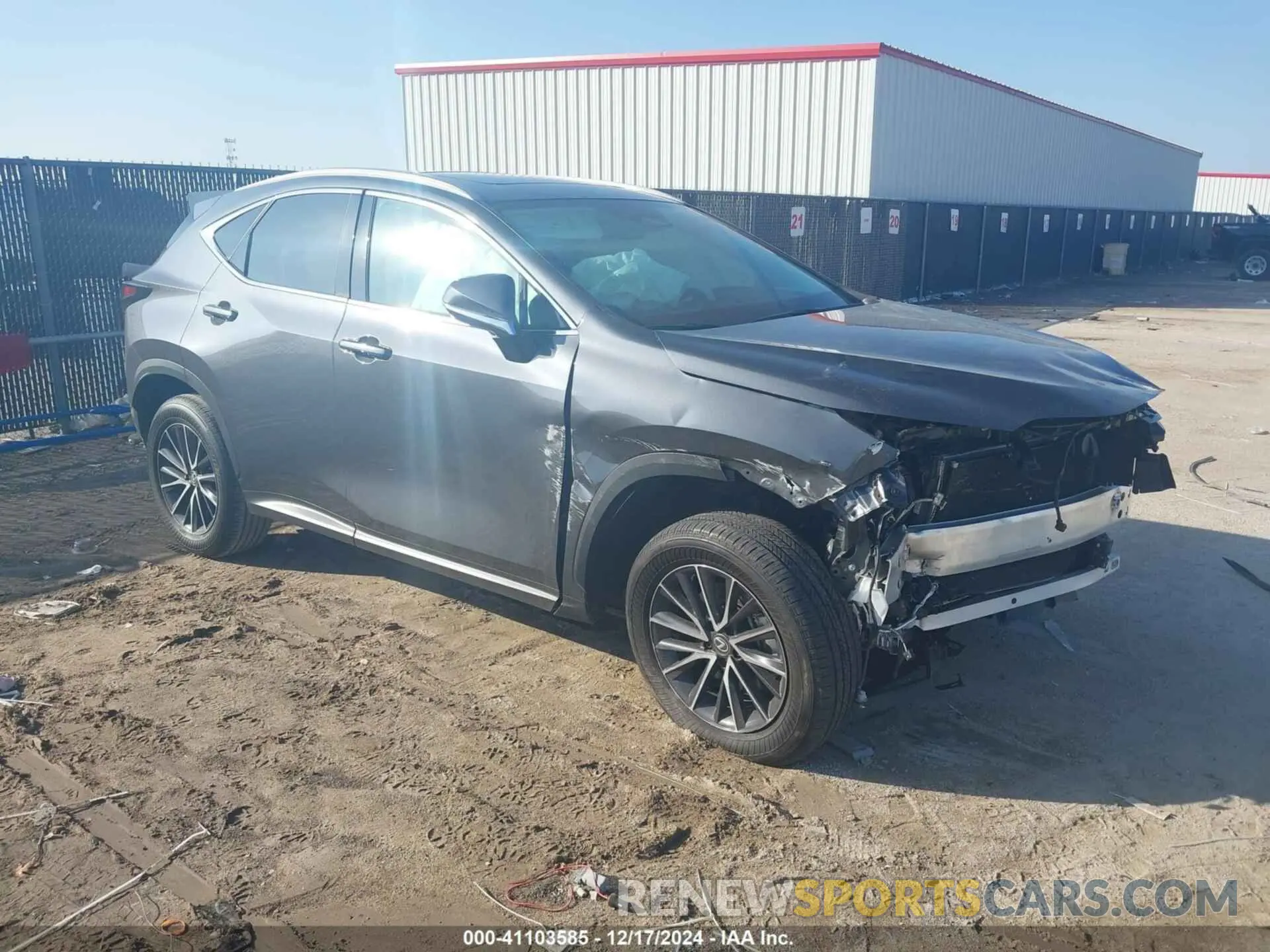 1 fotografías del automóvil dañado 2T2GDCAZ0RC008020 LEXUS NX 250 2024