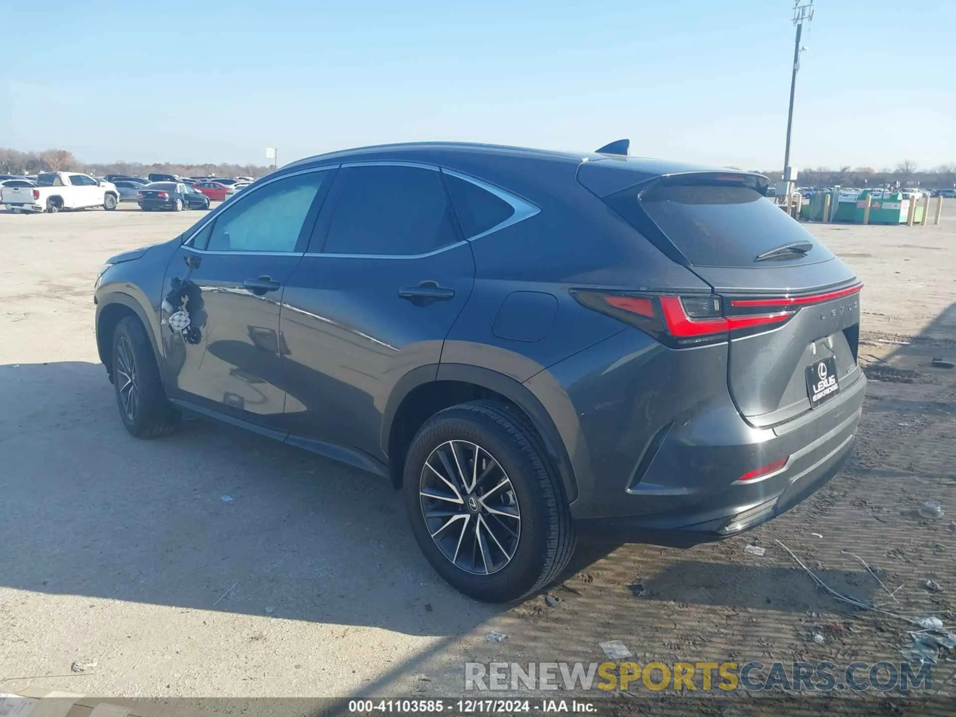 3 fotografías del automóvil dañado 2T2GDCAZ0RC008020 LEXUS NX 250 2024