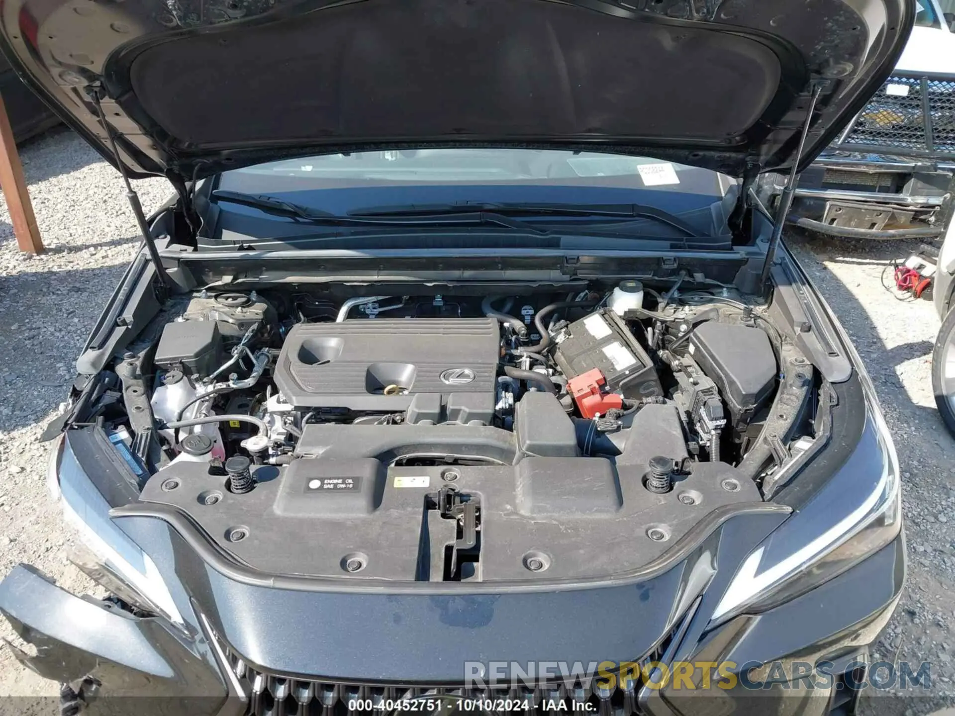 10 fotografías del automóvil dañado 2T2GDCAZ0RC008244 LEXUS NX 250 2024