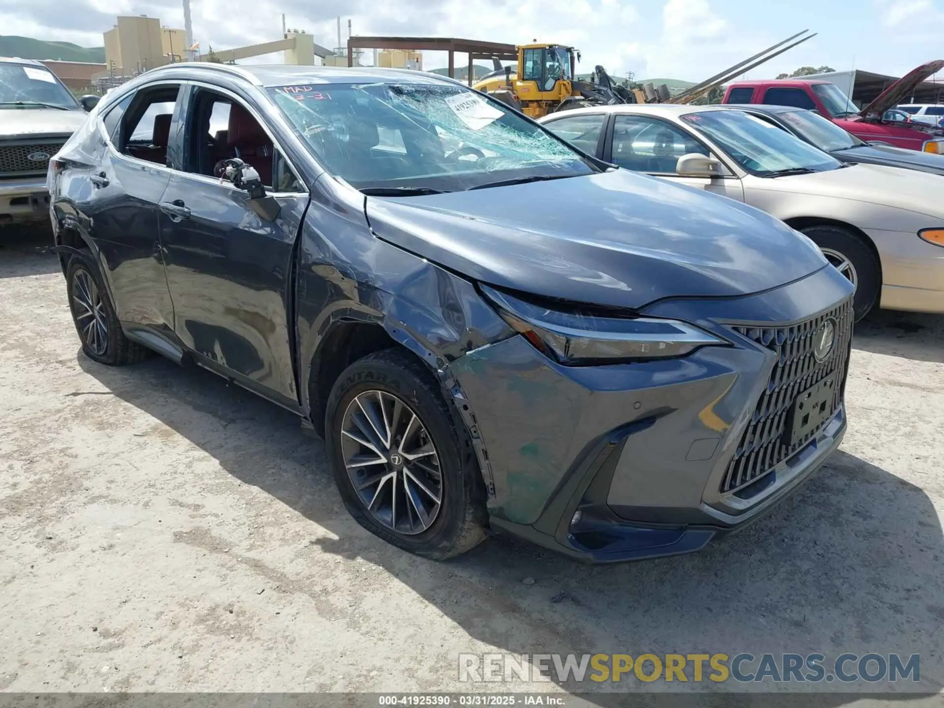 1 fotografías del automóvil dañado 2T2GDCAZ4RC006643 LEXUS NX 250 2024