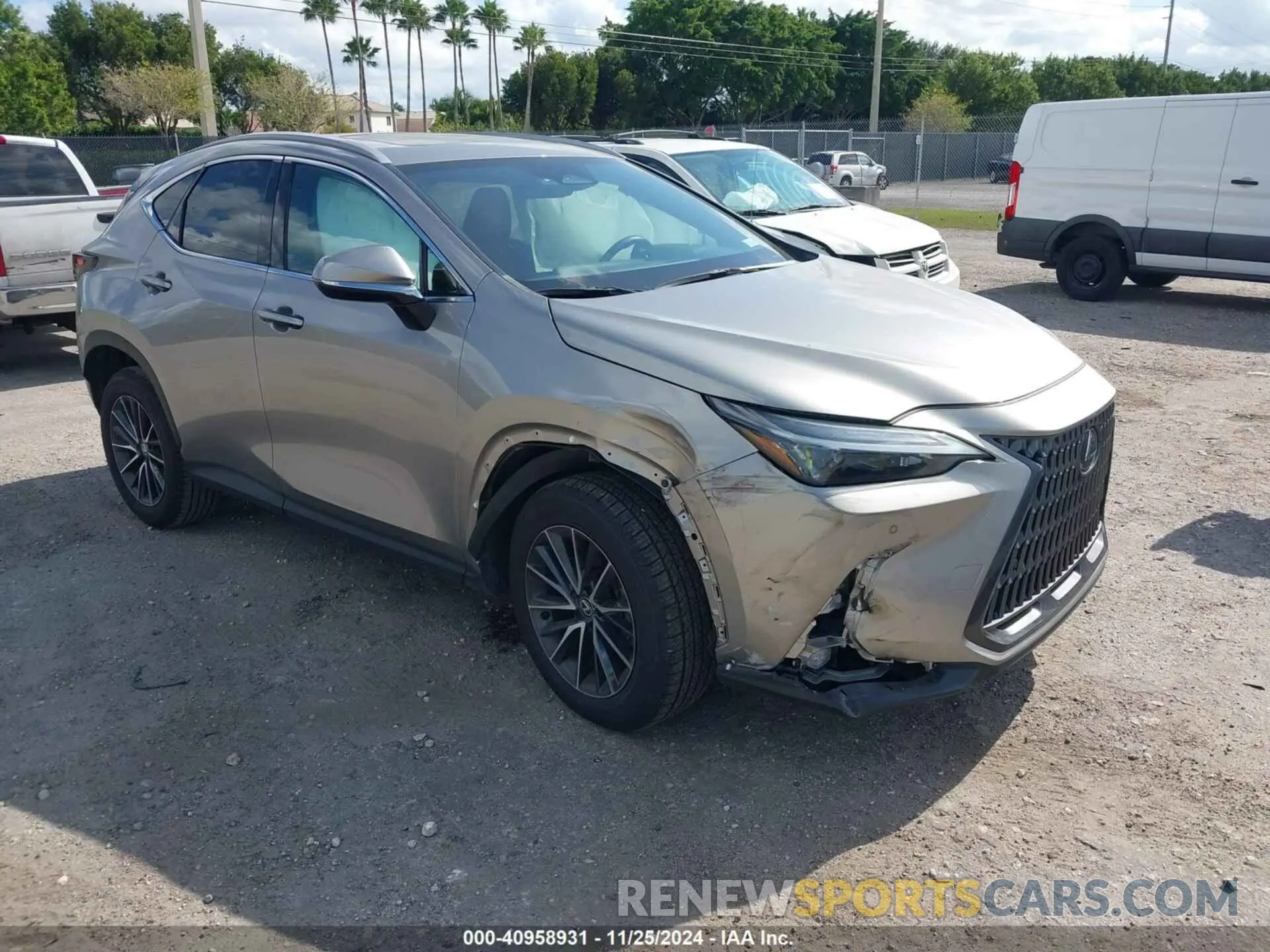 1 fotografías del automóvil dañado 2T2GDCAZ7RC007902 LEXUS NX 250 2024