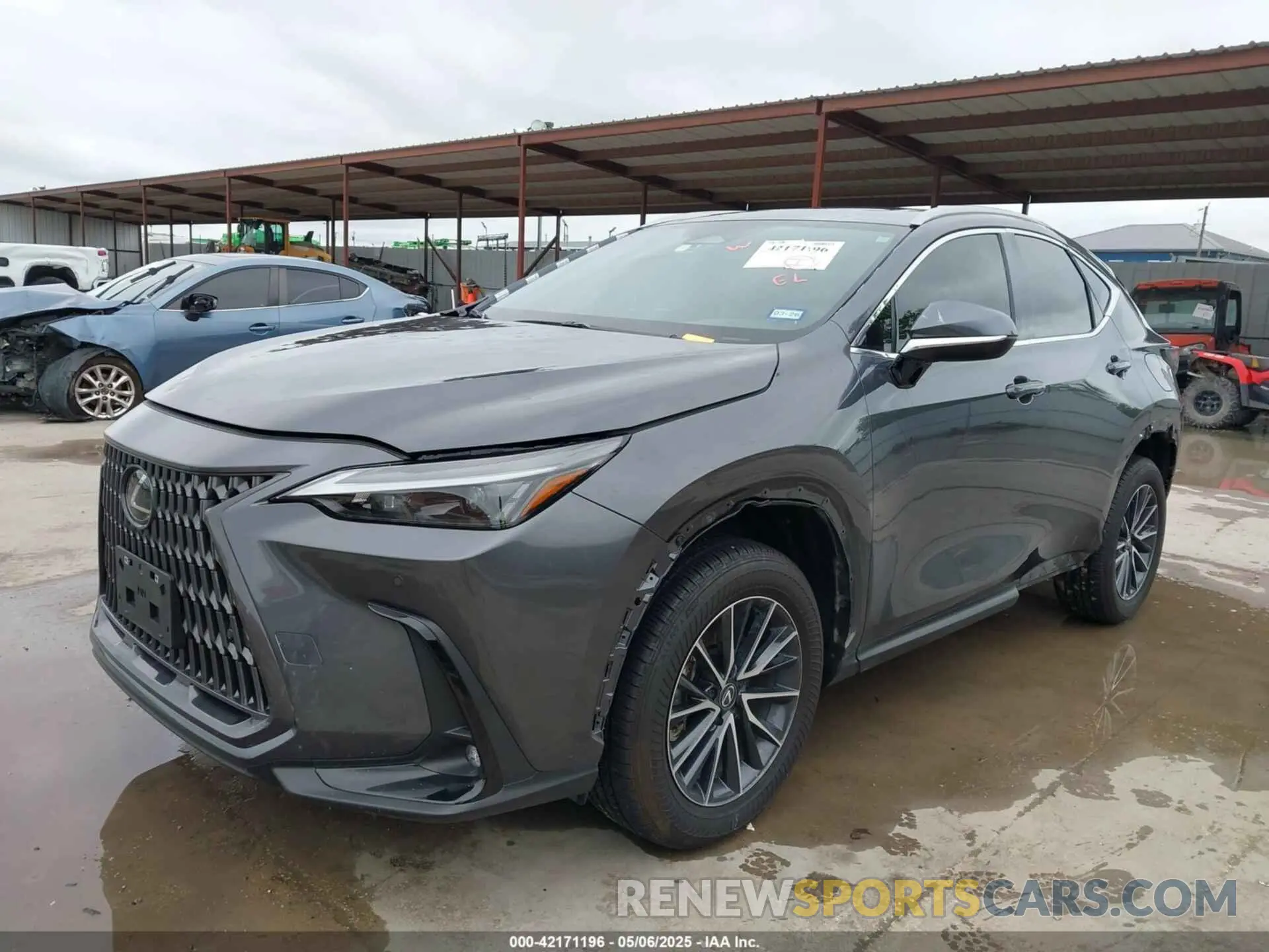 2 fotografías del automóvil dañado 2T2GDCAZ7RC015465 LEXUS NX 250 2024