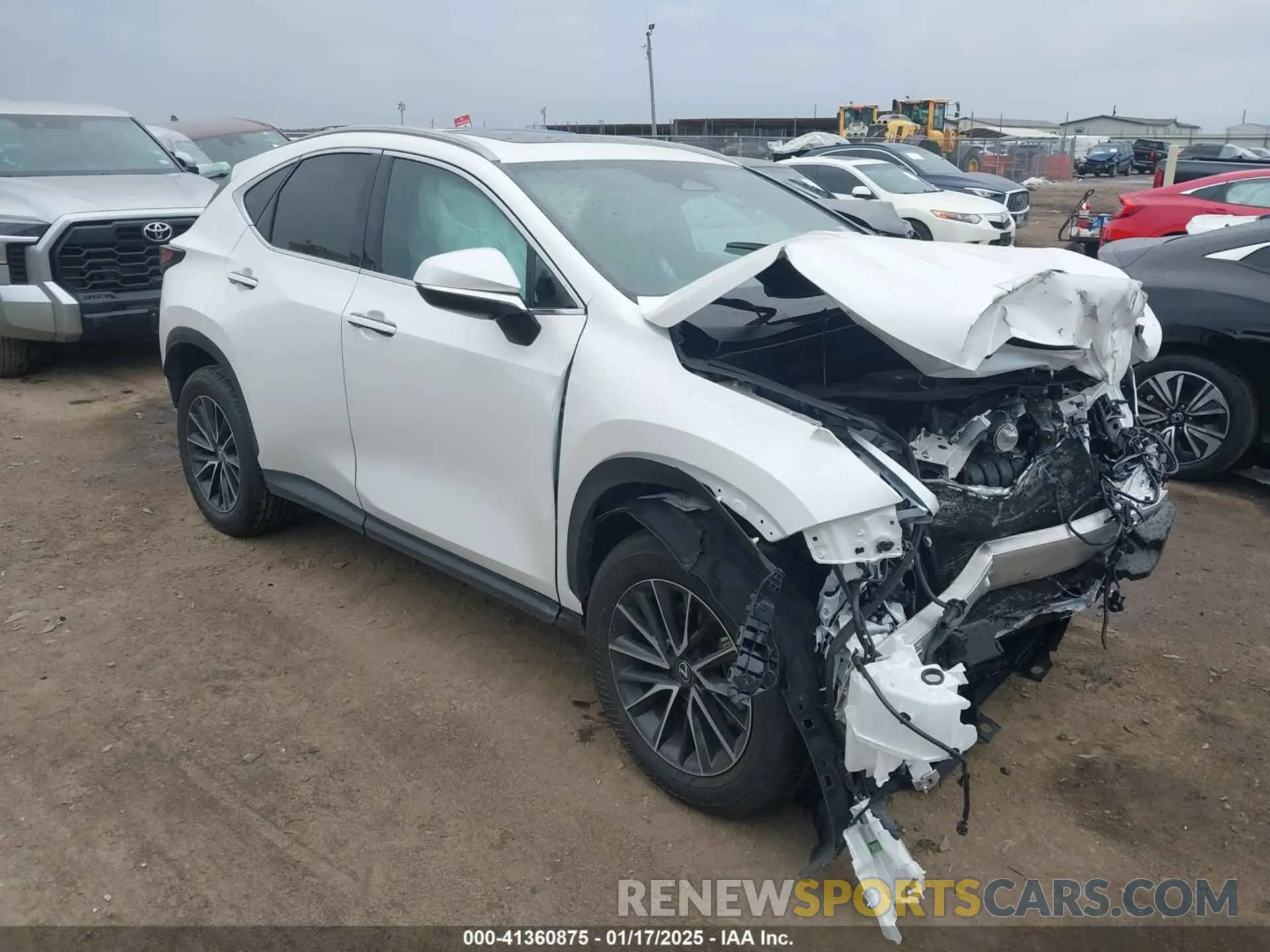 1 fotografías del automóvil dañado 2T2GDCAZXRC015315 LEXUS NX 250 2024
