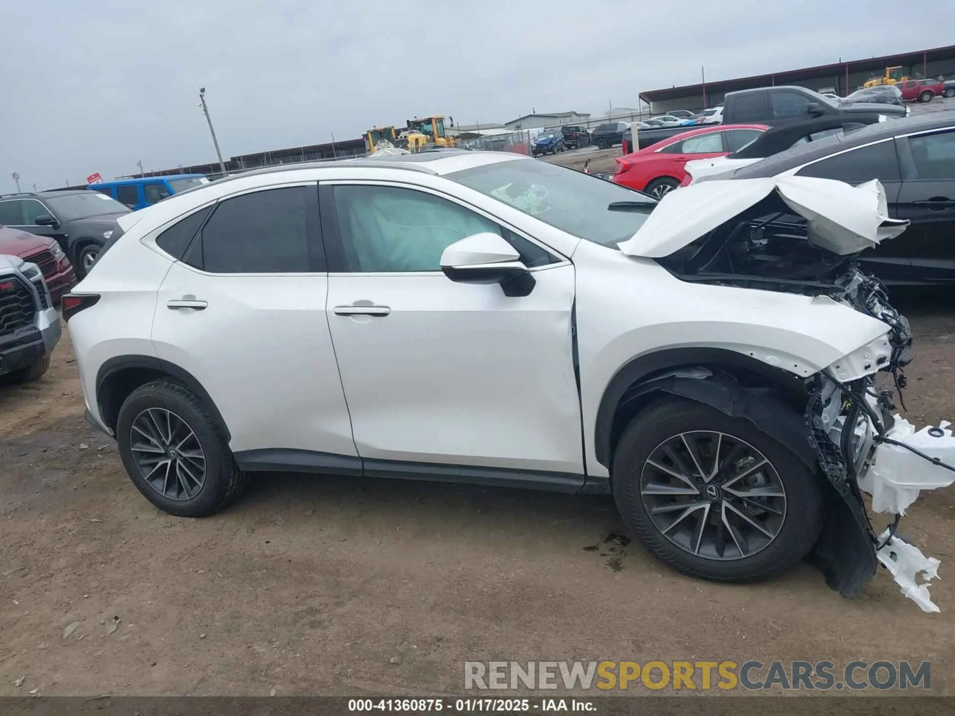 13 fotografías del automóvil dañado 2T2GDCAZXRC015315 LEXUS NX 250 2024