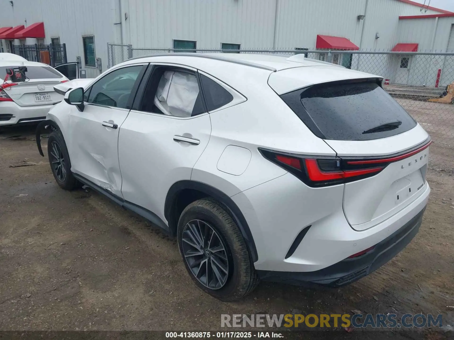 3 fotografías del automóvil dañado 2T2GDCAZXRC015315 LEXUS NX 250 2024