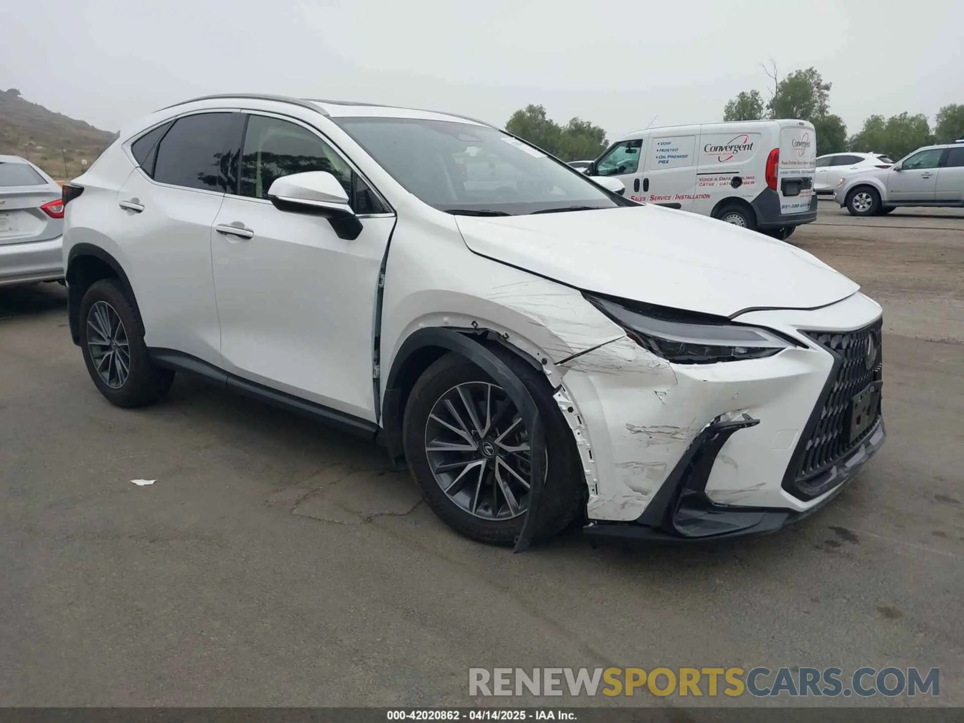 1 fotografías del automóvil dañado JTJGDCAZ2R5022080 LEXUS NX 250 2024