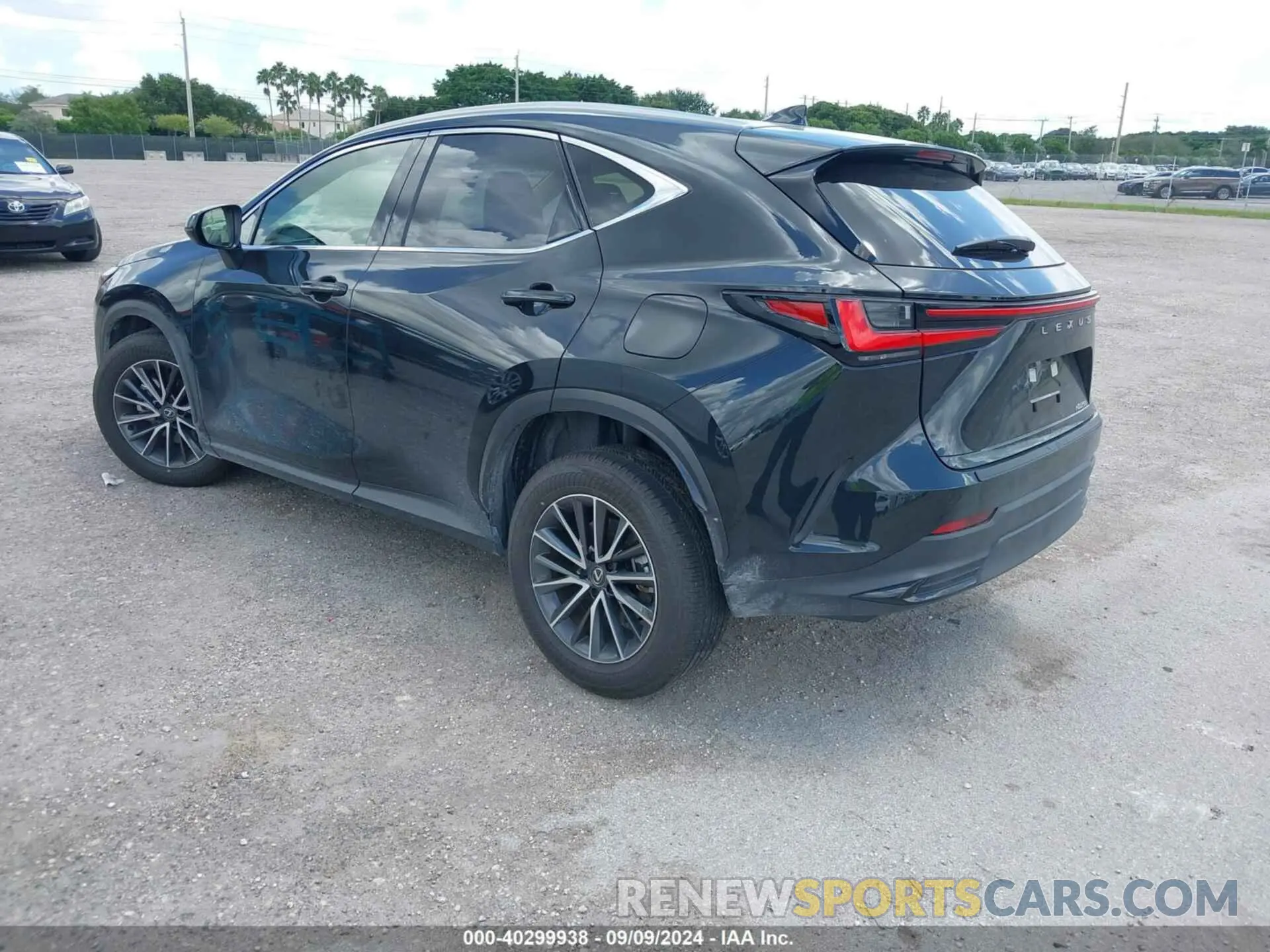 3 fotografías del automóvil dañado JTJGDCAZ3R5022282 LEXUS NX 250 2024