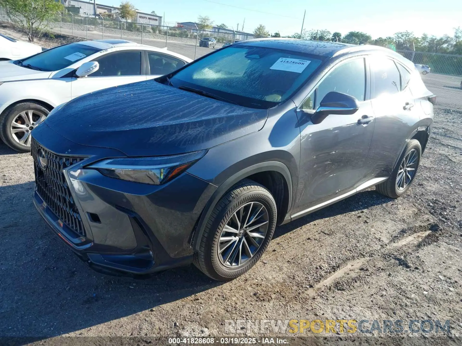 2 fotografías del automóvil dañado JTJGDCAZXR5020805 LEXUS NX 250 2024