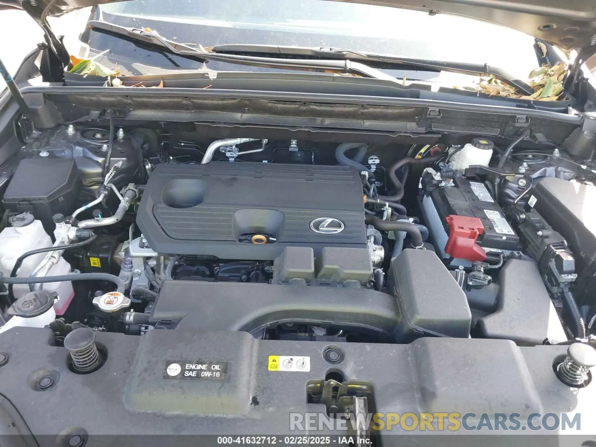 10 fotografías del automóvil dañado 2T2ADCAZ7SC018667 LEXUS NX 250 2025