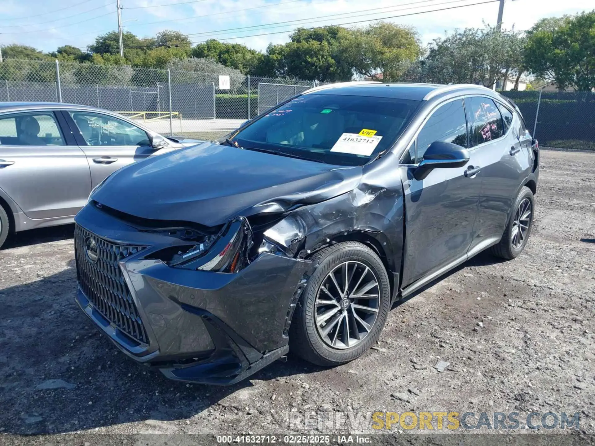 6 fotografías del automóvil dañado 2T2ADCAZ7SC018667 LEXUS NX 250 2025
