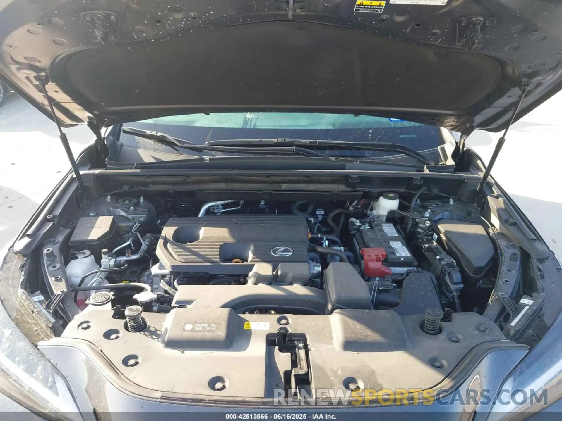 10 fotografías del automóvil dañado 2T2GDCAZ0SC016771 LEXUS NX 250 2025