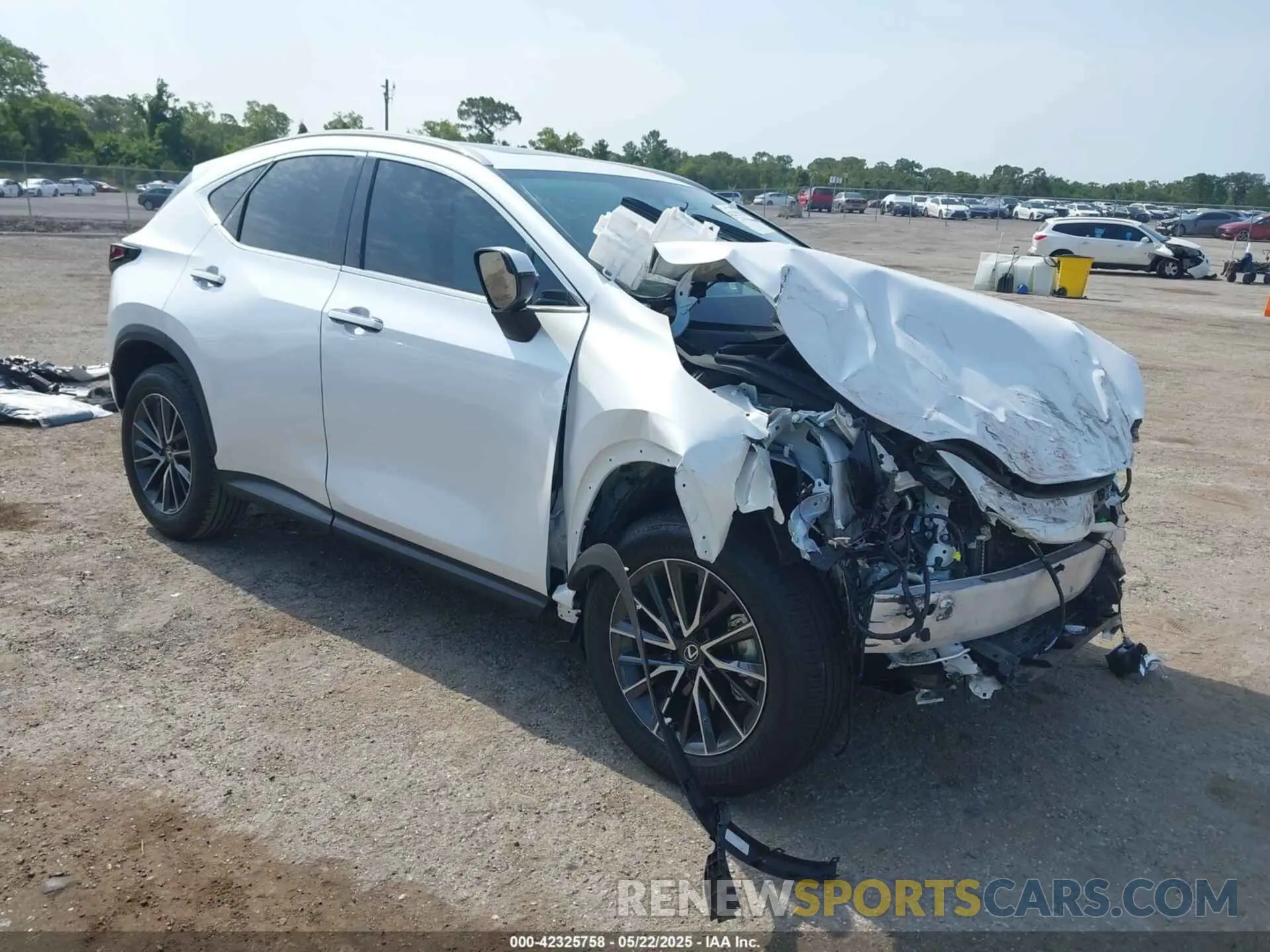 1 fotografías del automóvil dañado 2T2GDCAZ0SC017127 LEXUS NX 250 2025