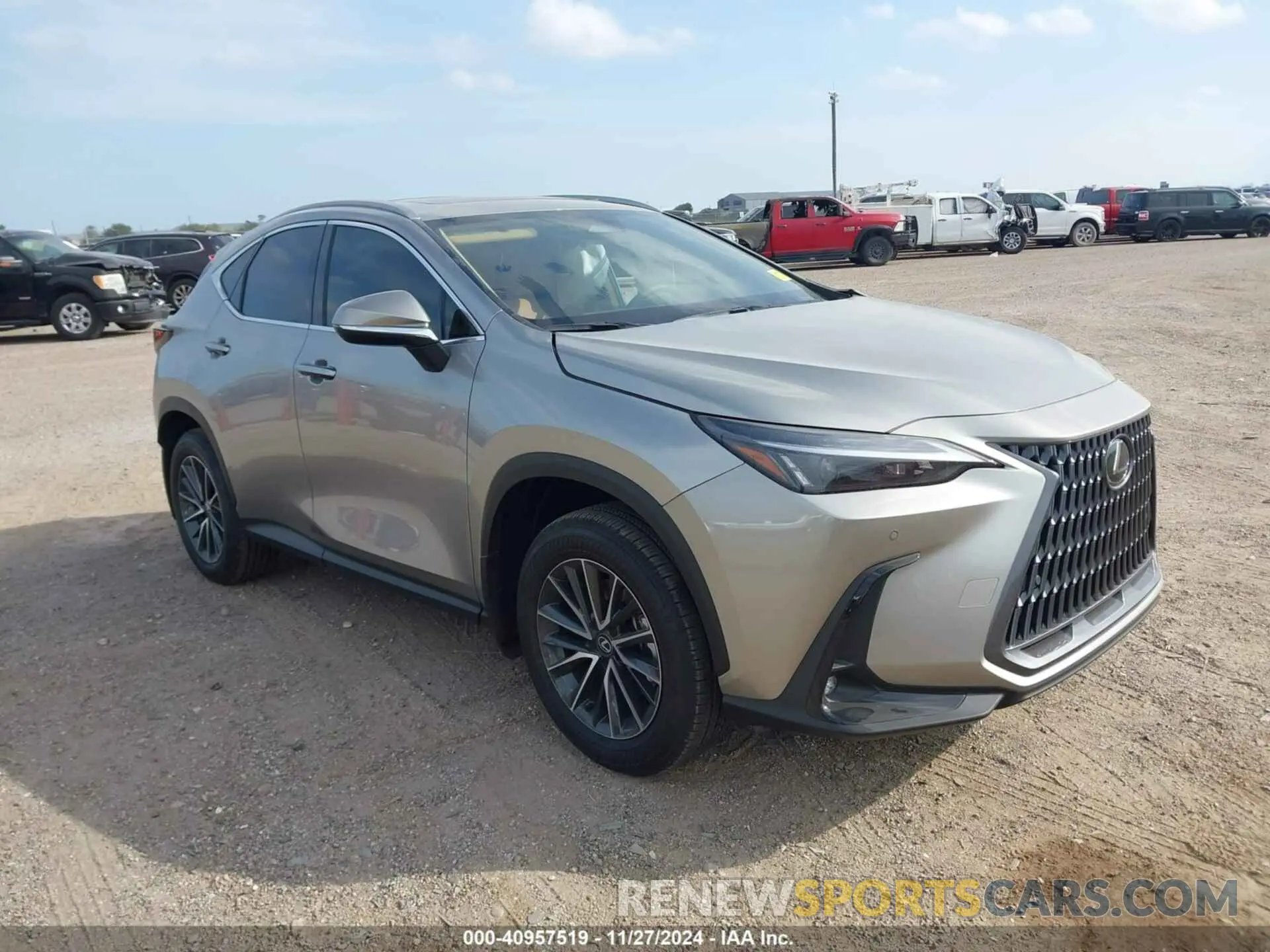 1 fotografías del automóvil dañado 2T2GDCAZ1SC021039 LEXUS NX 250 2025