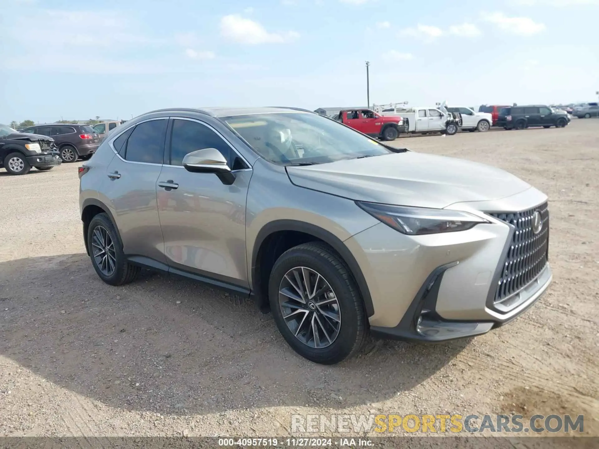 13 fotografías del automóvil dañado 2T2GDCAZ1SC021039 LEXUS NX 250 2025