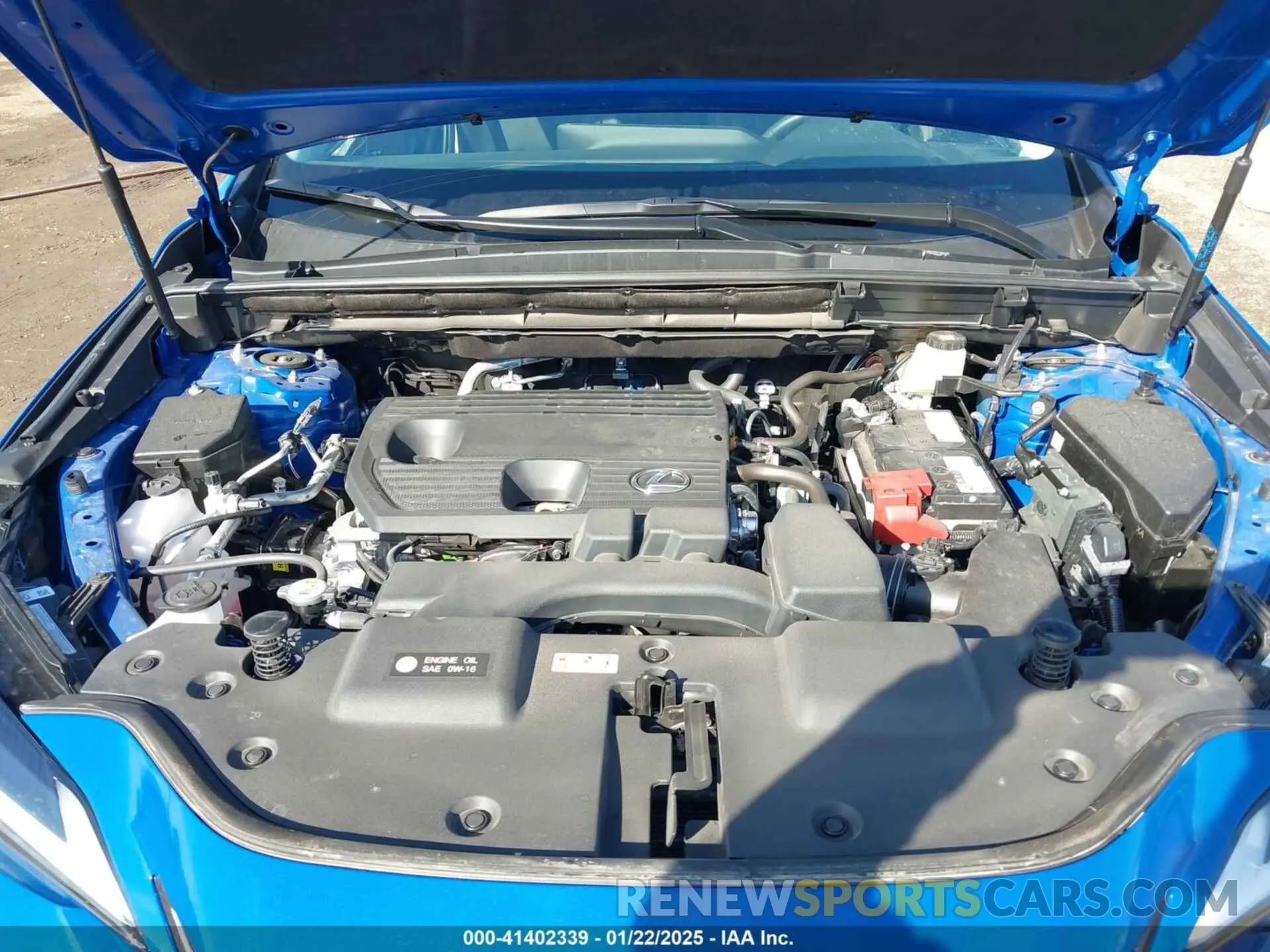 10 fotografías del automóvil dañado 2T2GDCAZ4SC020337 LEXUS NX 250 2025