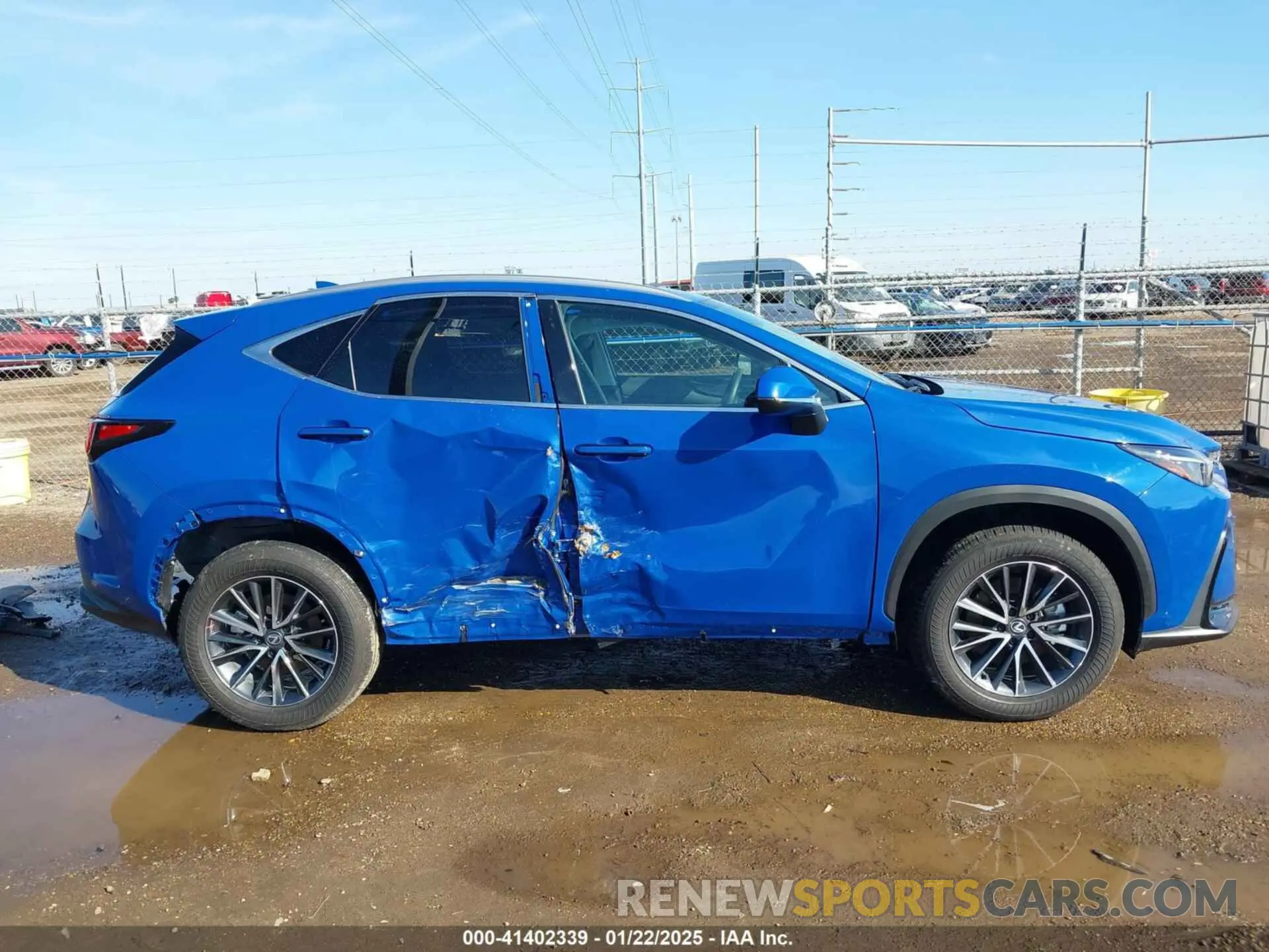 14 fotografías del automóvil dañado 2T2GDCAZ4SC020337 LEXUS NX 250 2025