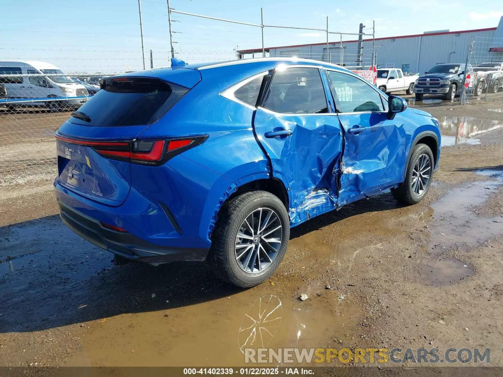 4 fotografías del automóvil dañado 2T2GDCAZ4SC020337 LEXUS NX 250 2025