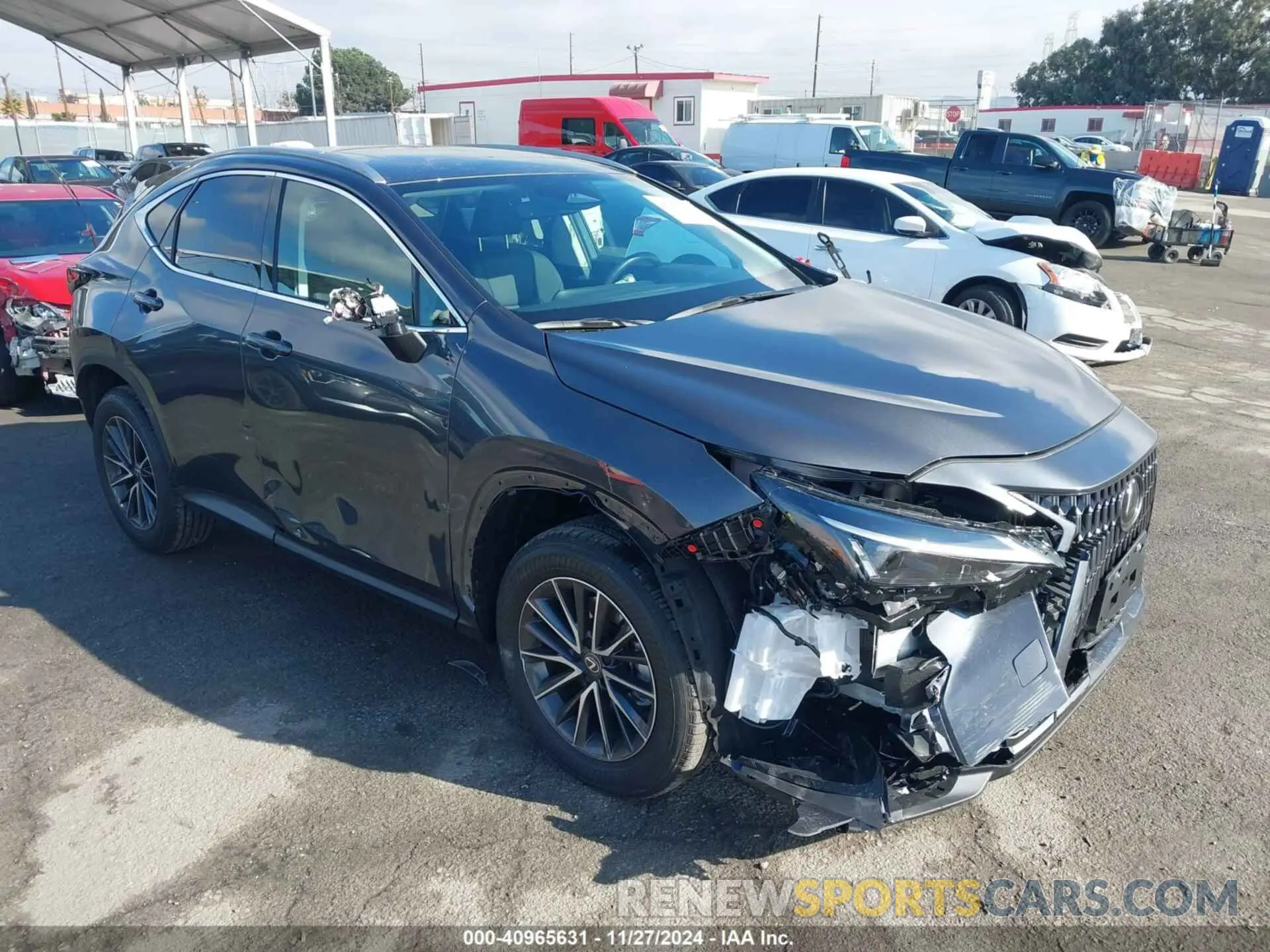 1 fotografías del automóvil dañado 2T2GDCAZ6SC021280 LEXUS NX 250 2025