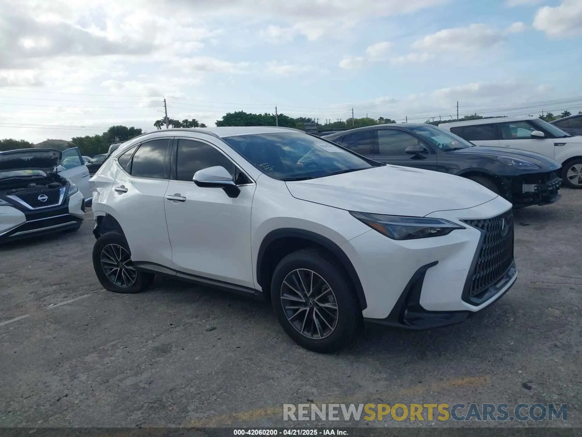 1 fotografías del automóvil dañado JTJADCAZ1S2022956 LEXUS NX 250 2025