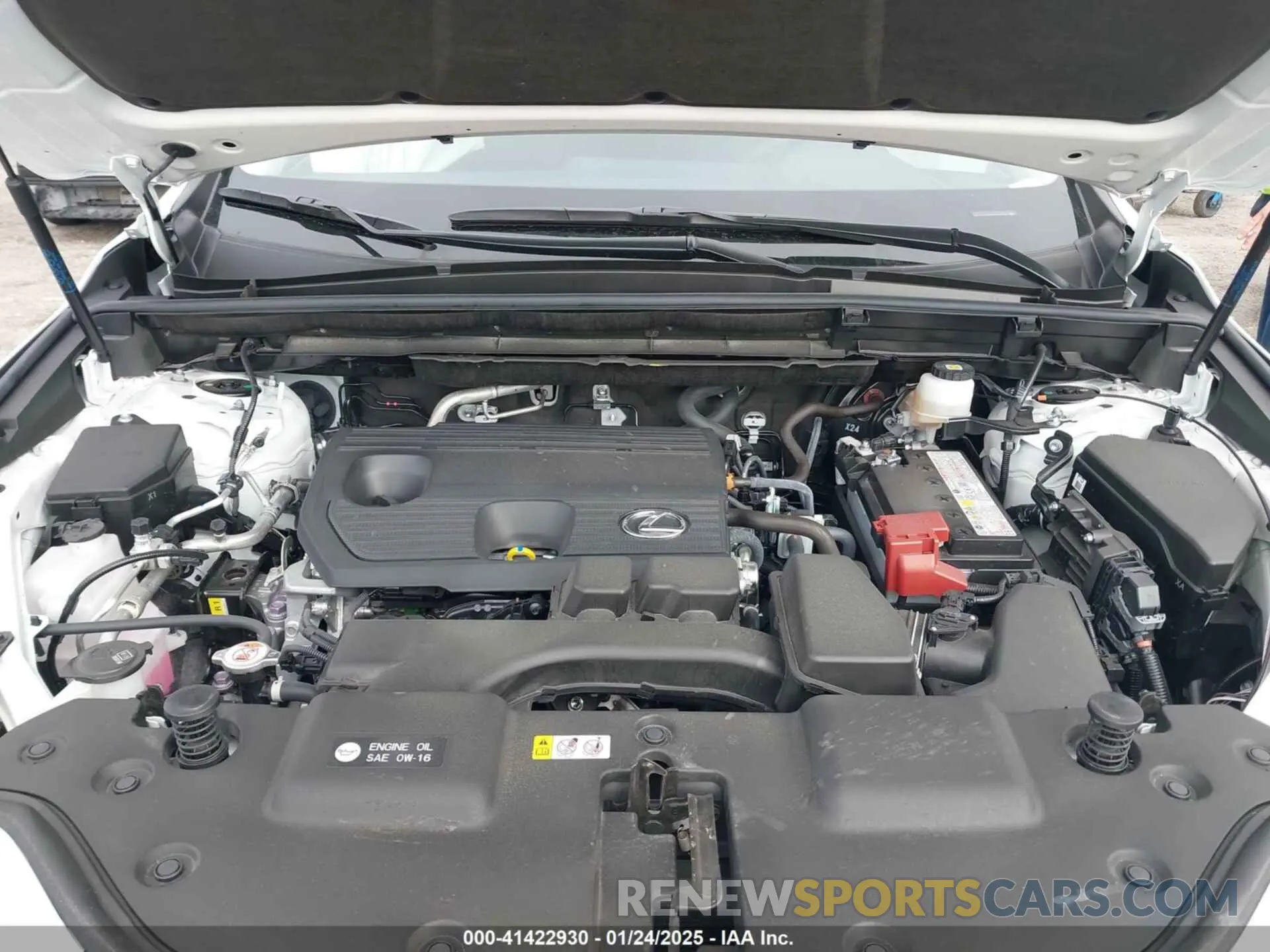 10 fotografías del automóvil dañado JTJADCAZ5S5024241 LEXUS NX 250 2025