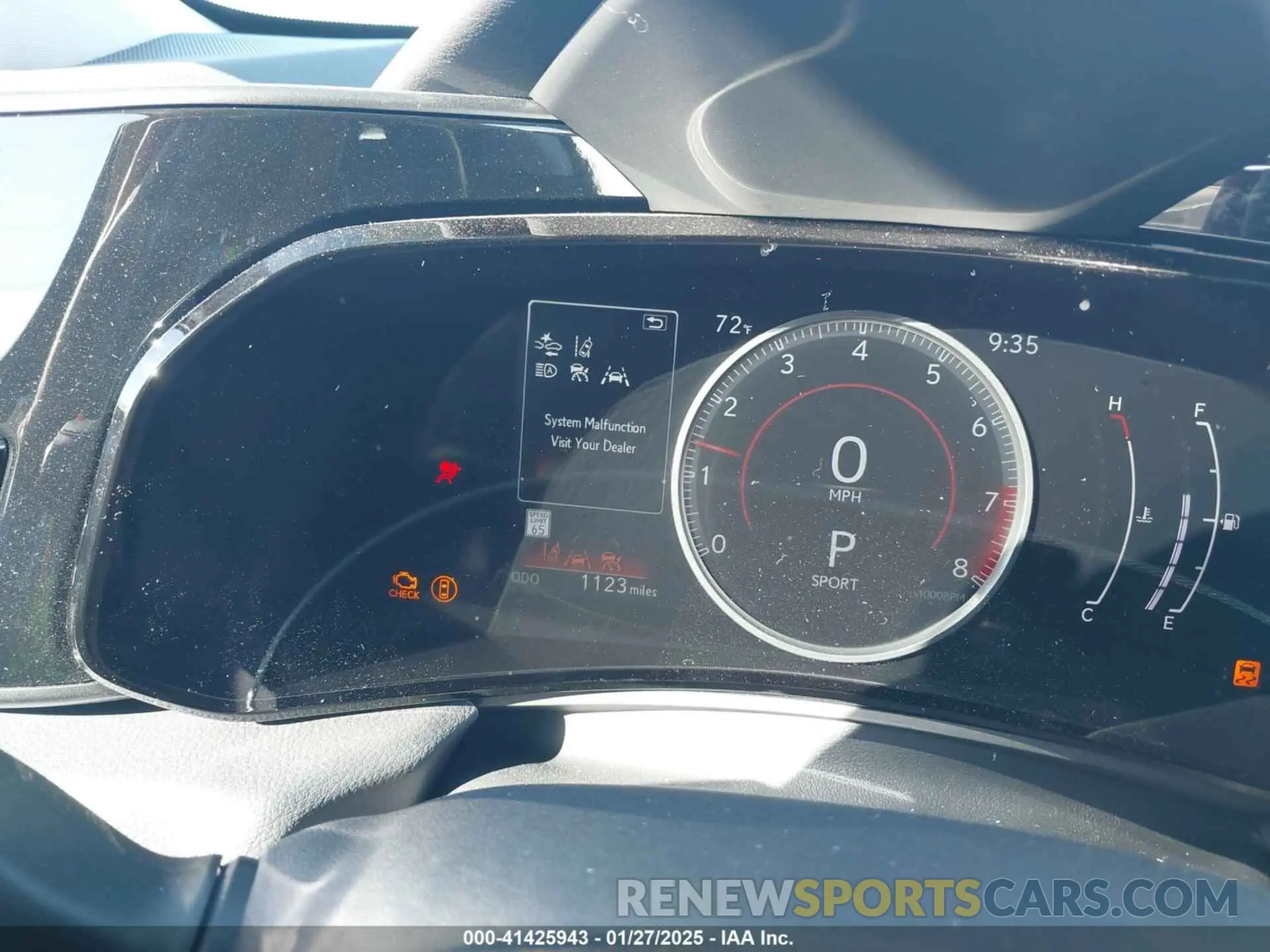 7 fotografías del automóvil dañado JTJADCAZXS2022146 LEXUS NX 250 2025