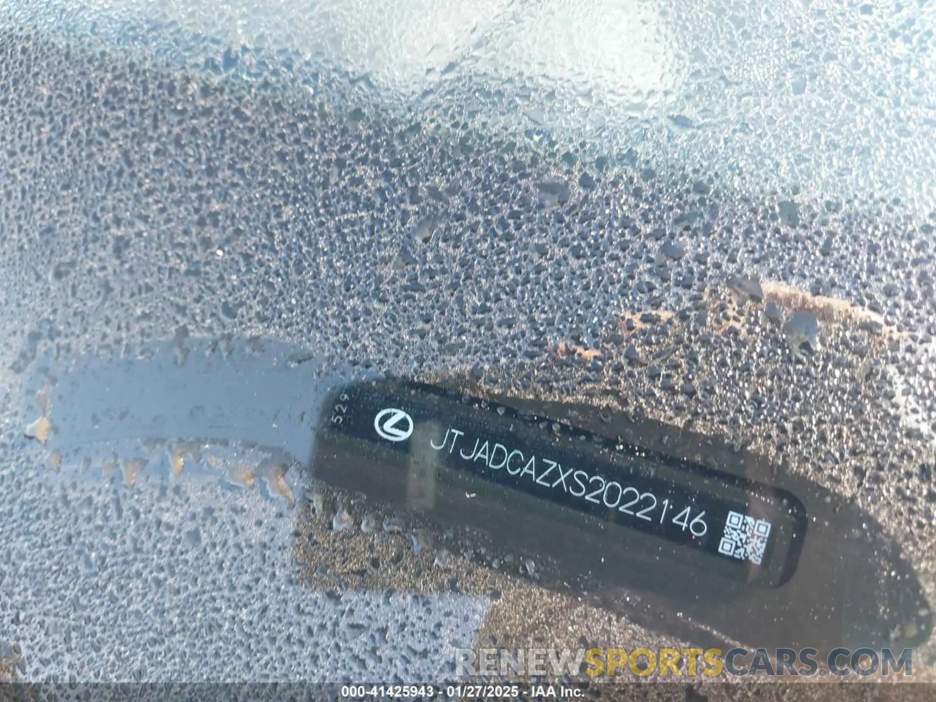 9 fotografías del automóvil dañado JTJADCAZXS2022146 LEXUS NX 250 2025