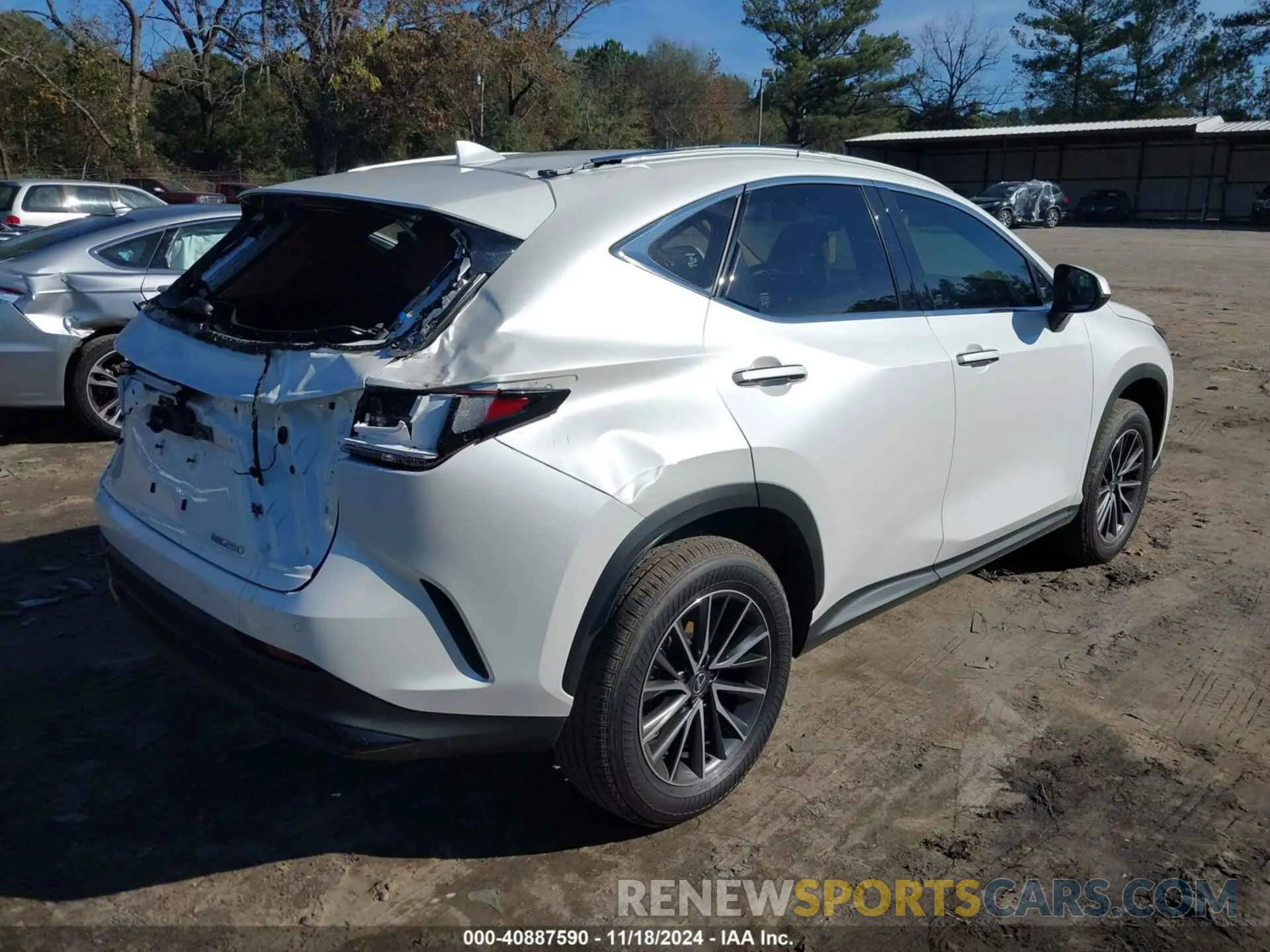 4 fotografías del automóvil dañado JTJGDCAZ5S2015017 LEXUS NX 250 2025