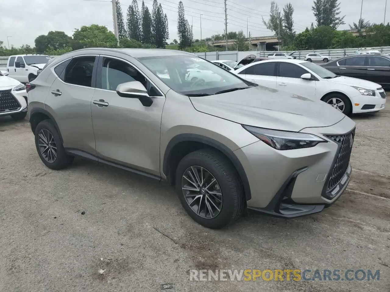 4 fotografías del automóvil dañado 2T2ADCAZ0RC007388 LEXUS NX 250 BAS 2024