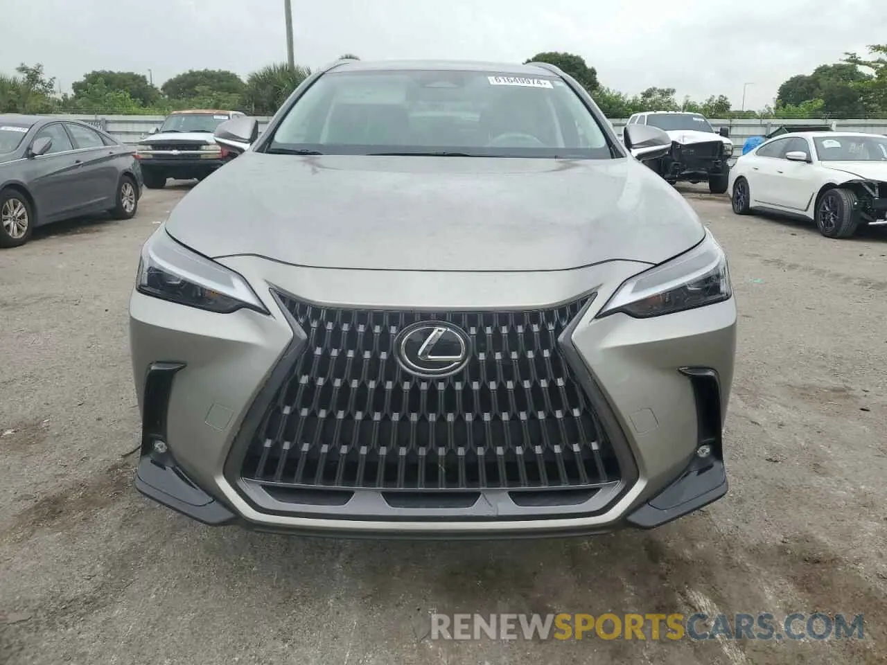 5 fotografías del automóvil dañado 2T2ADCAZ0RC007388 LEXUS NX 250 BAS 2024