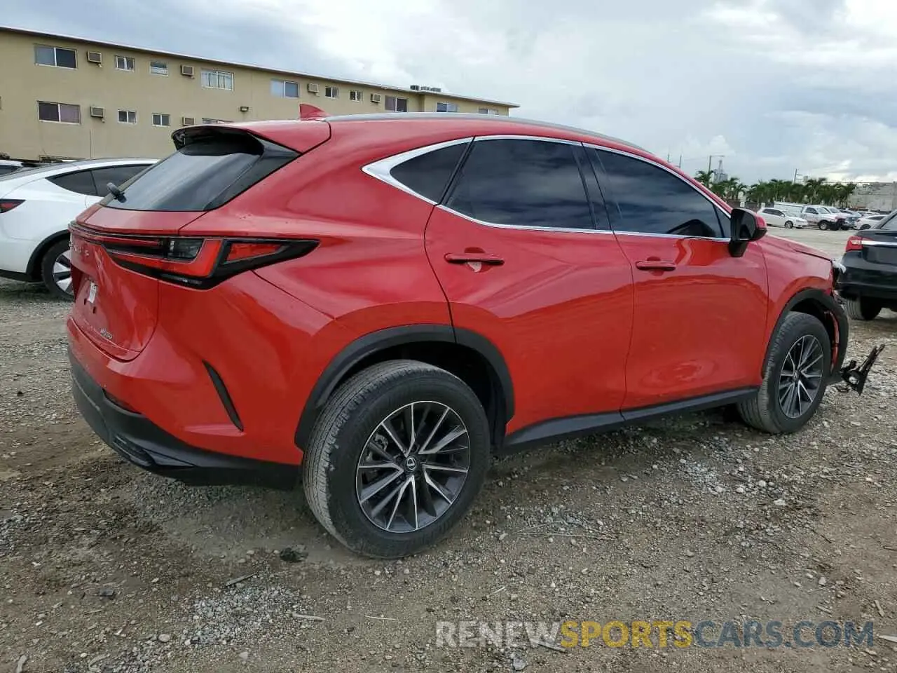 3 fotografías del automóvil dañado 2T2ADCAZ1RC015158 LEXUS NX 250 BAS 2024